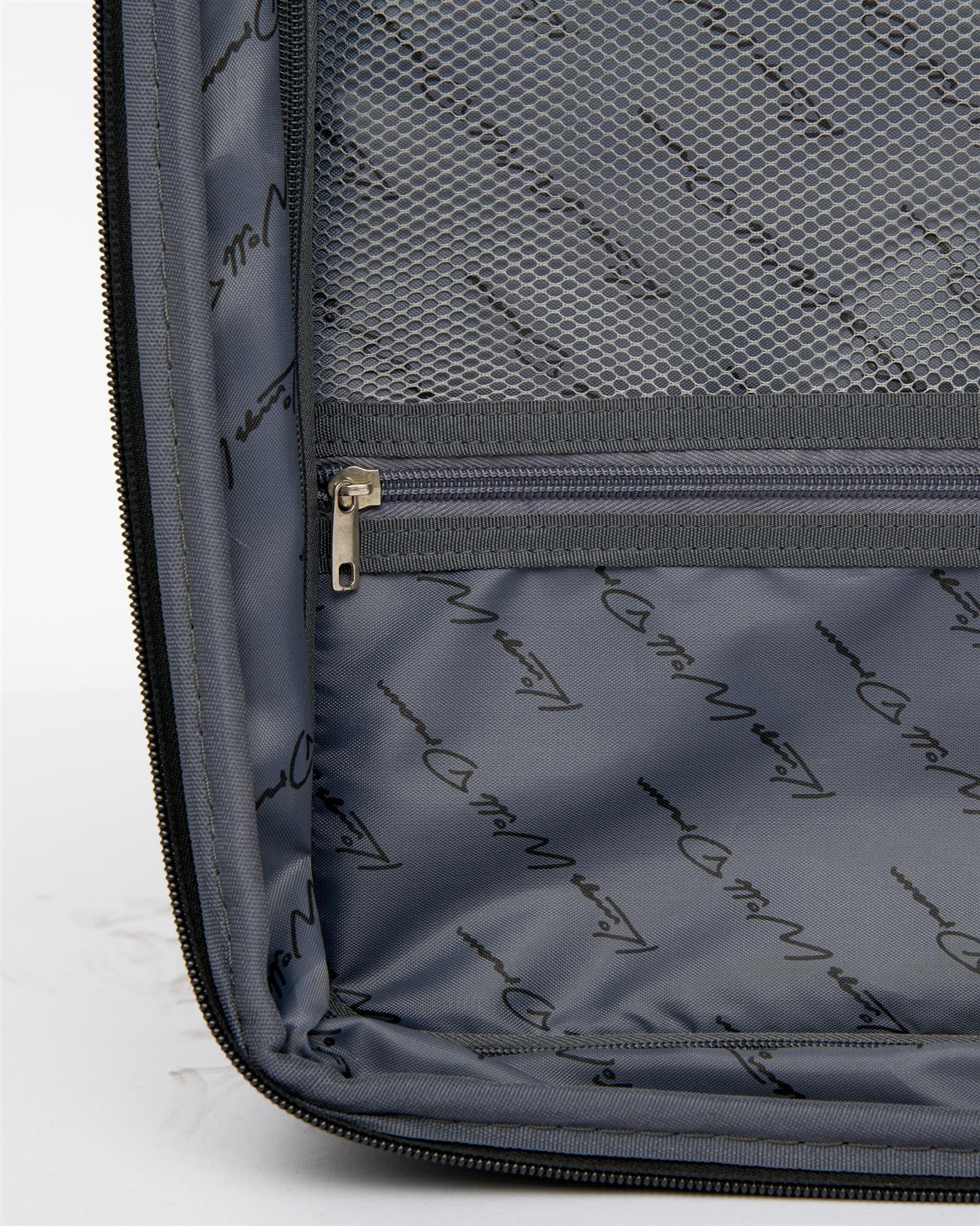 Mens Studio Leon Suitcase 3pk Black