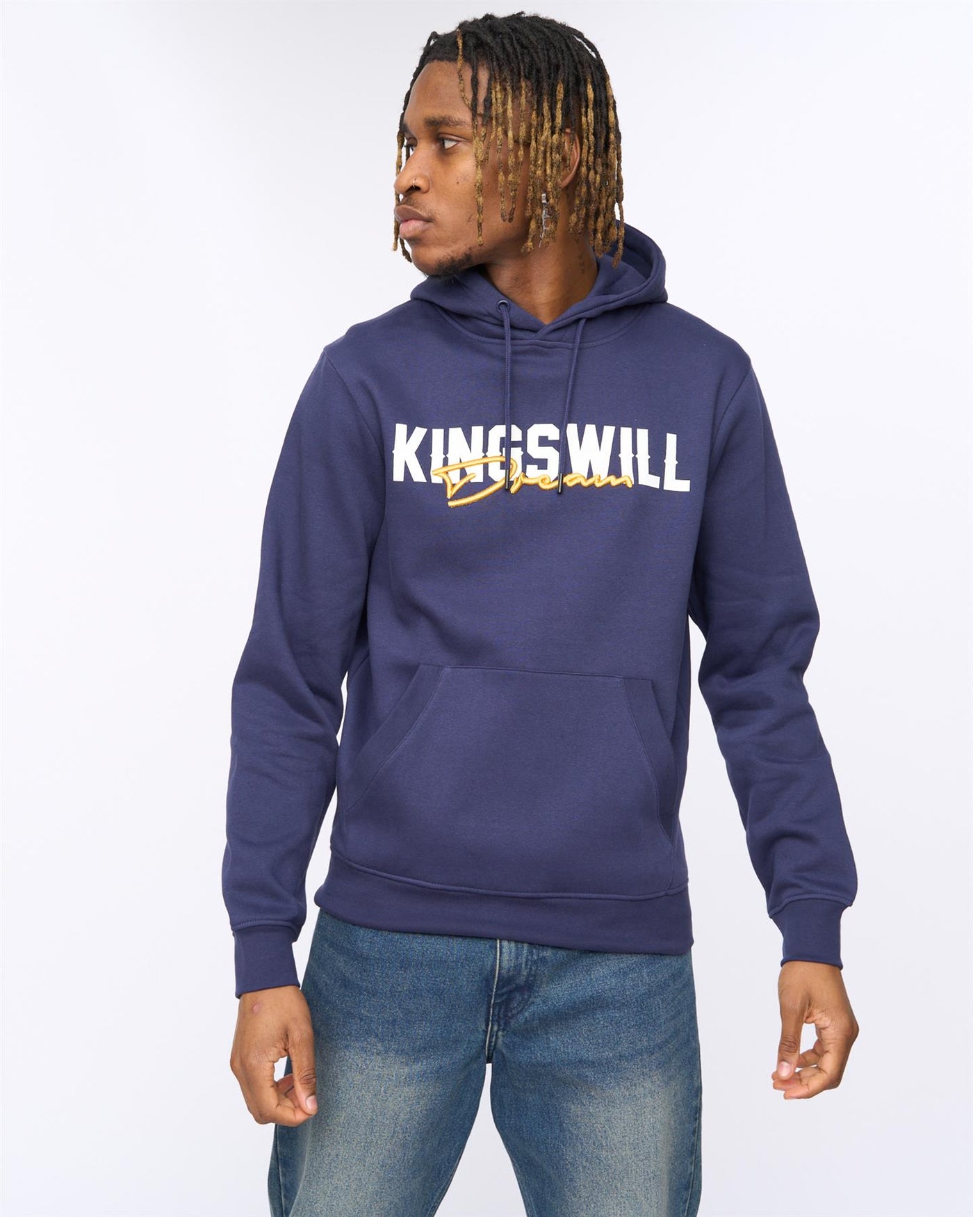 Mens Bilkie Hoodie Navy