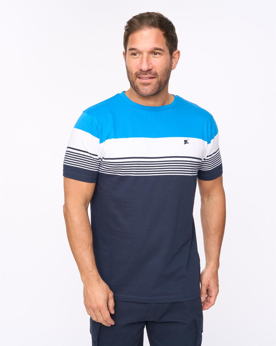 Mens Portmen T-Shirt Navy