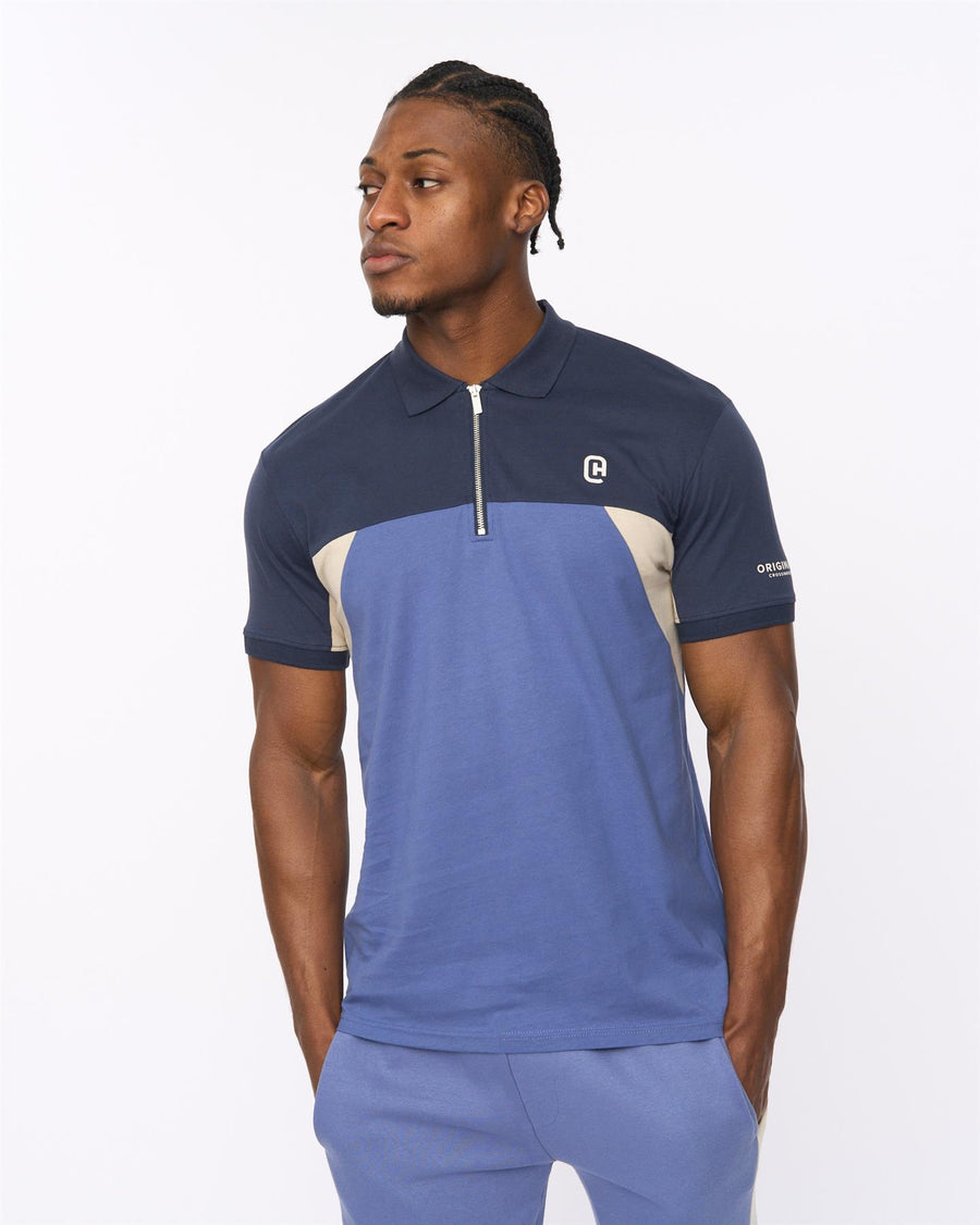 Mens Castlebay Polo Blue
