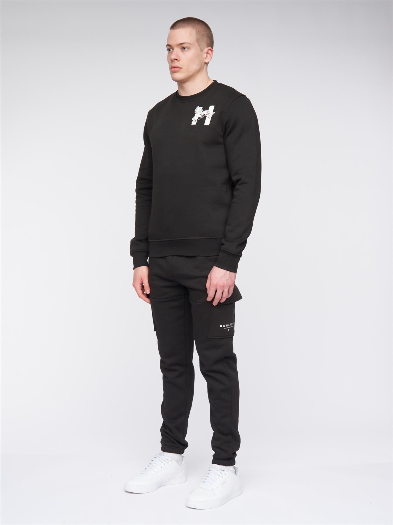 Mens Moorehen Joggers Black