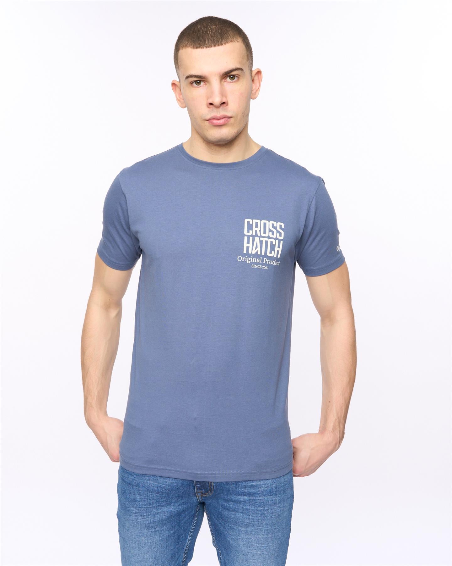 Mens Hoogan T-Shirt Blue