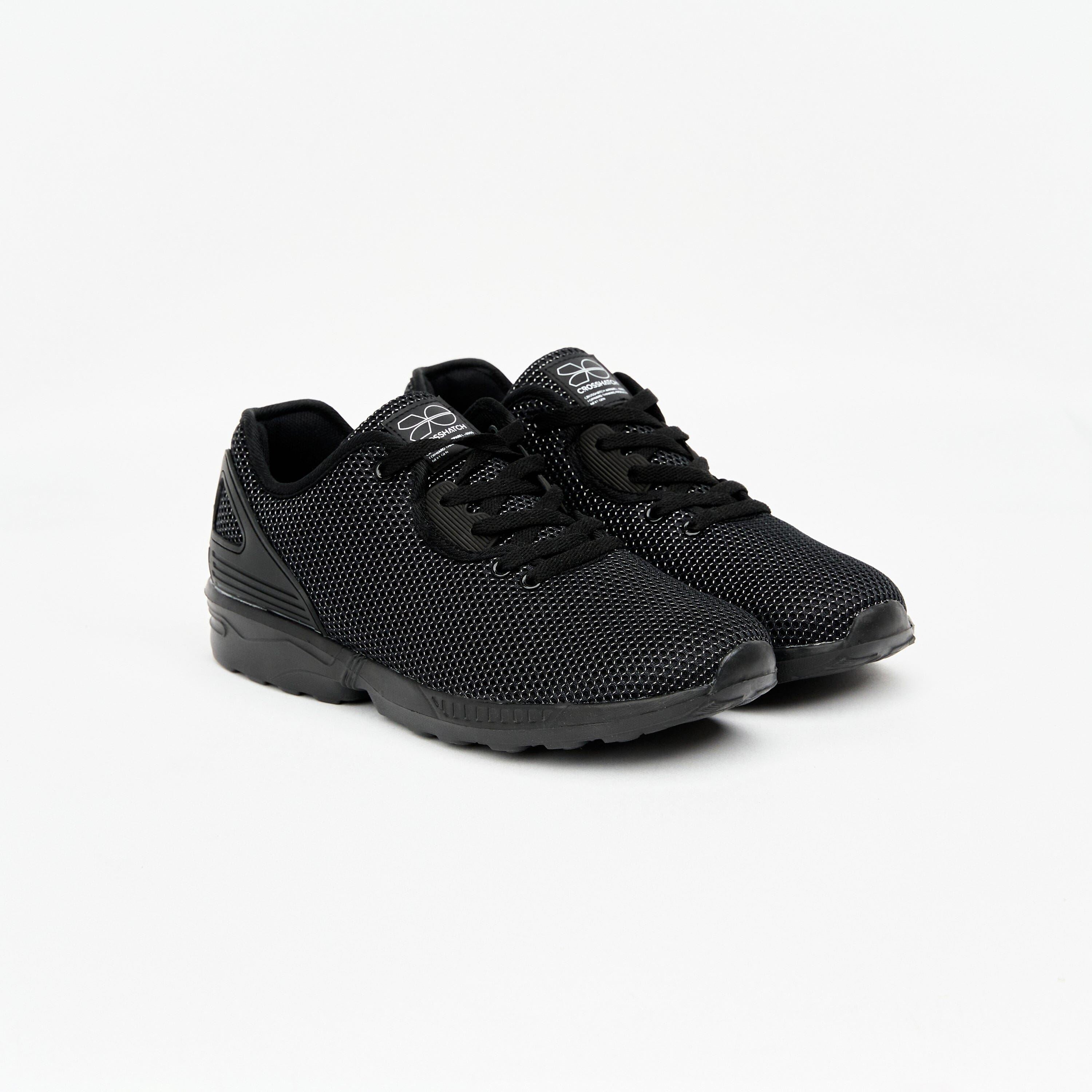 Mens Bekele MVE Trainers Black-Black