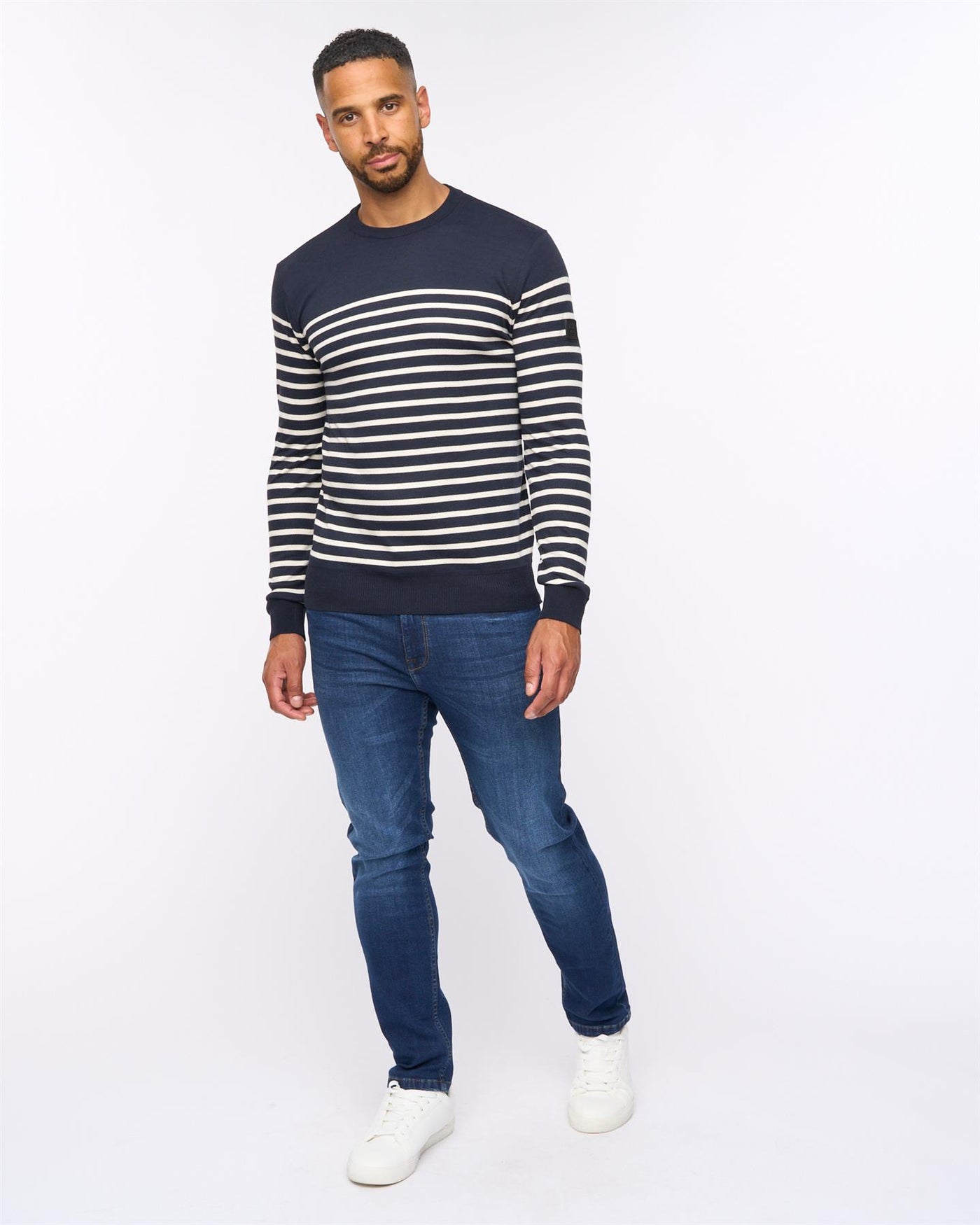 Howland Crew Neck Jumper Navy