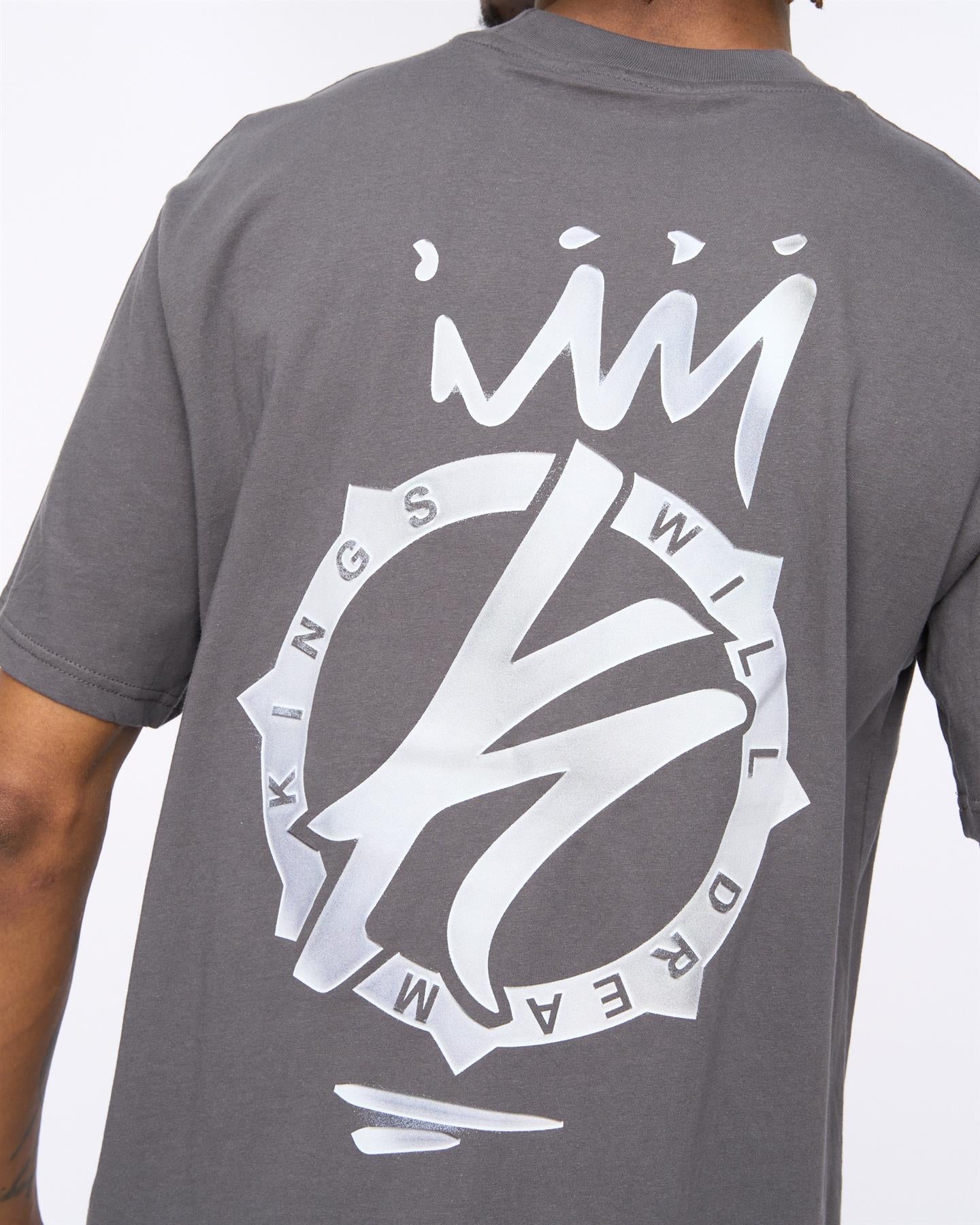 Mens Kayspray T-Shirt Asphalt