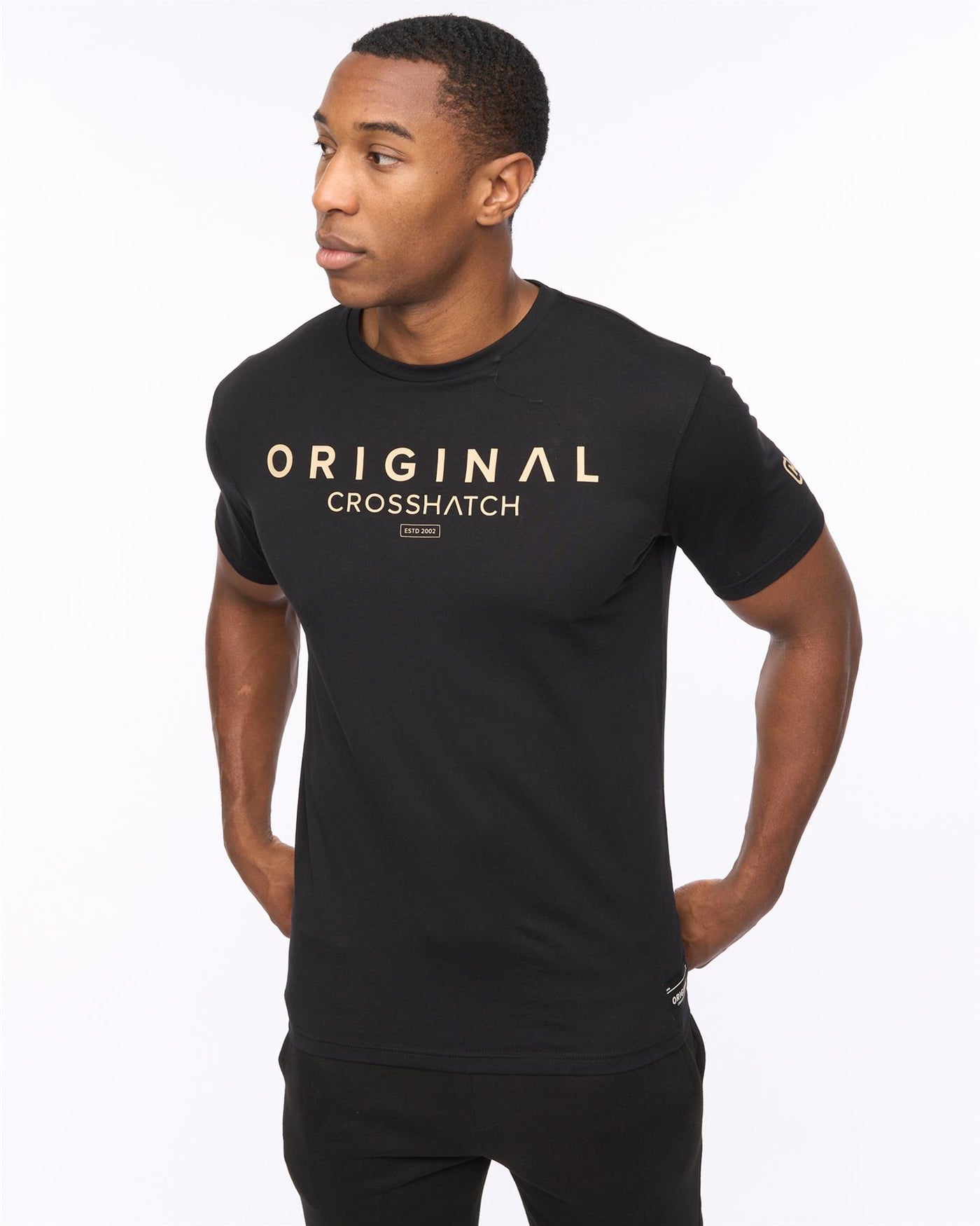 Mens Jamals T-Shirt Black
