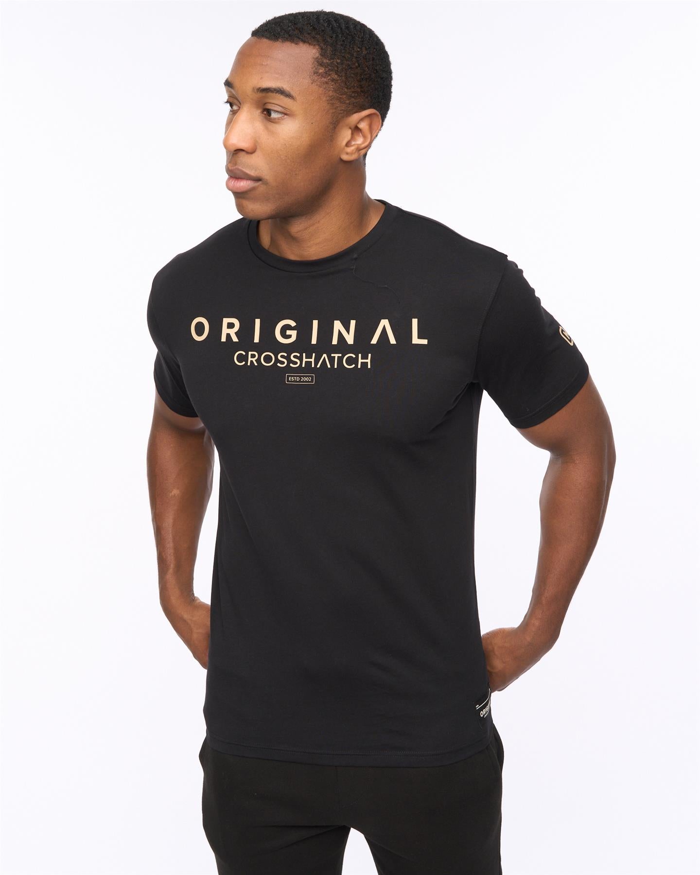 Mens Jamals T-Shirt Black