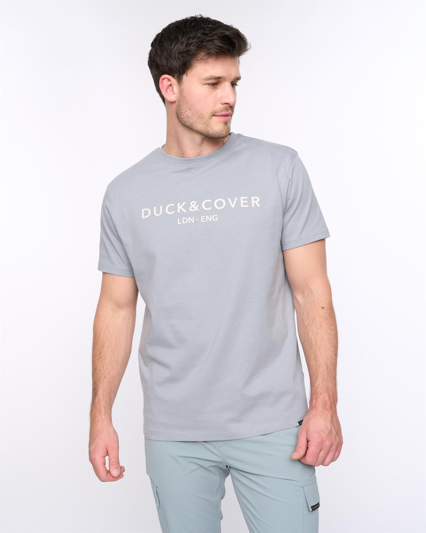 Mens Chamata T-Shirt Steel Blue
