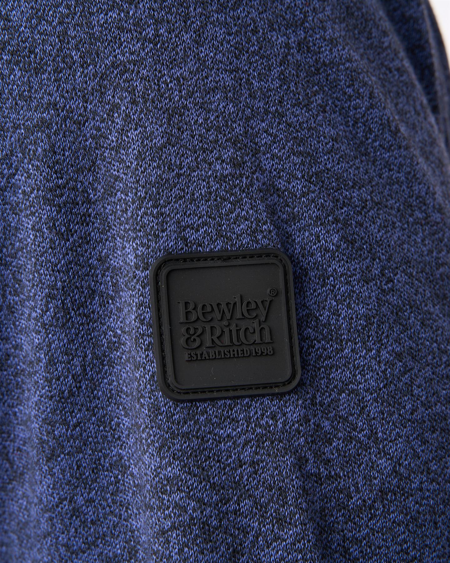 Tinworth V-Neck Jumper Navy Marl