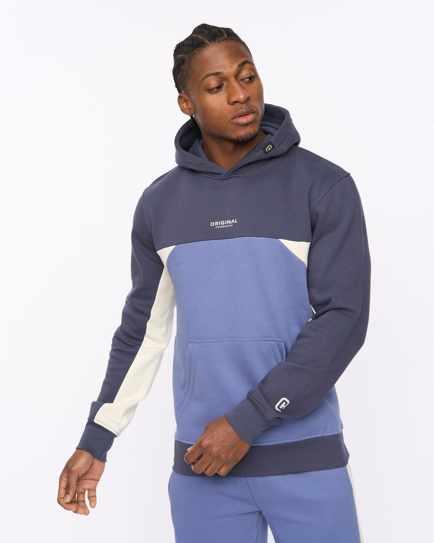 Mens Castlebay Hoodie Blue