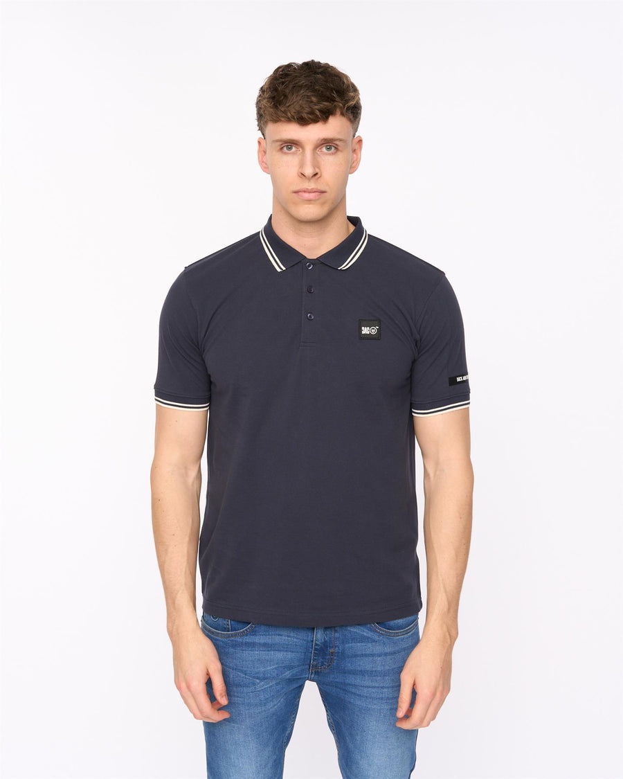 Mens Wrentham Polo Denim Blue