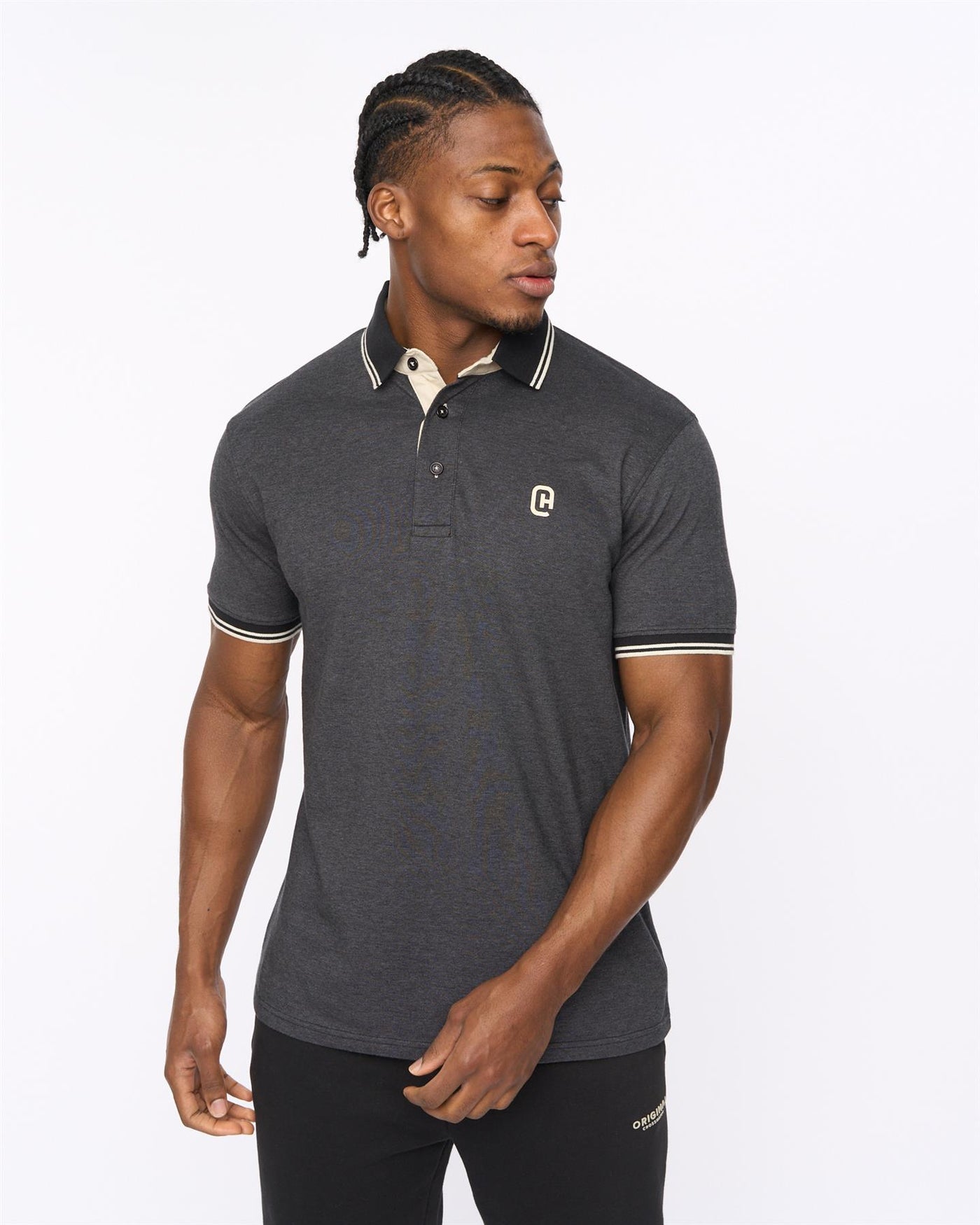 Mens Preece Polo Black