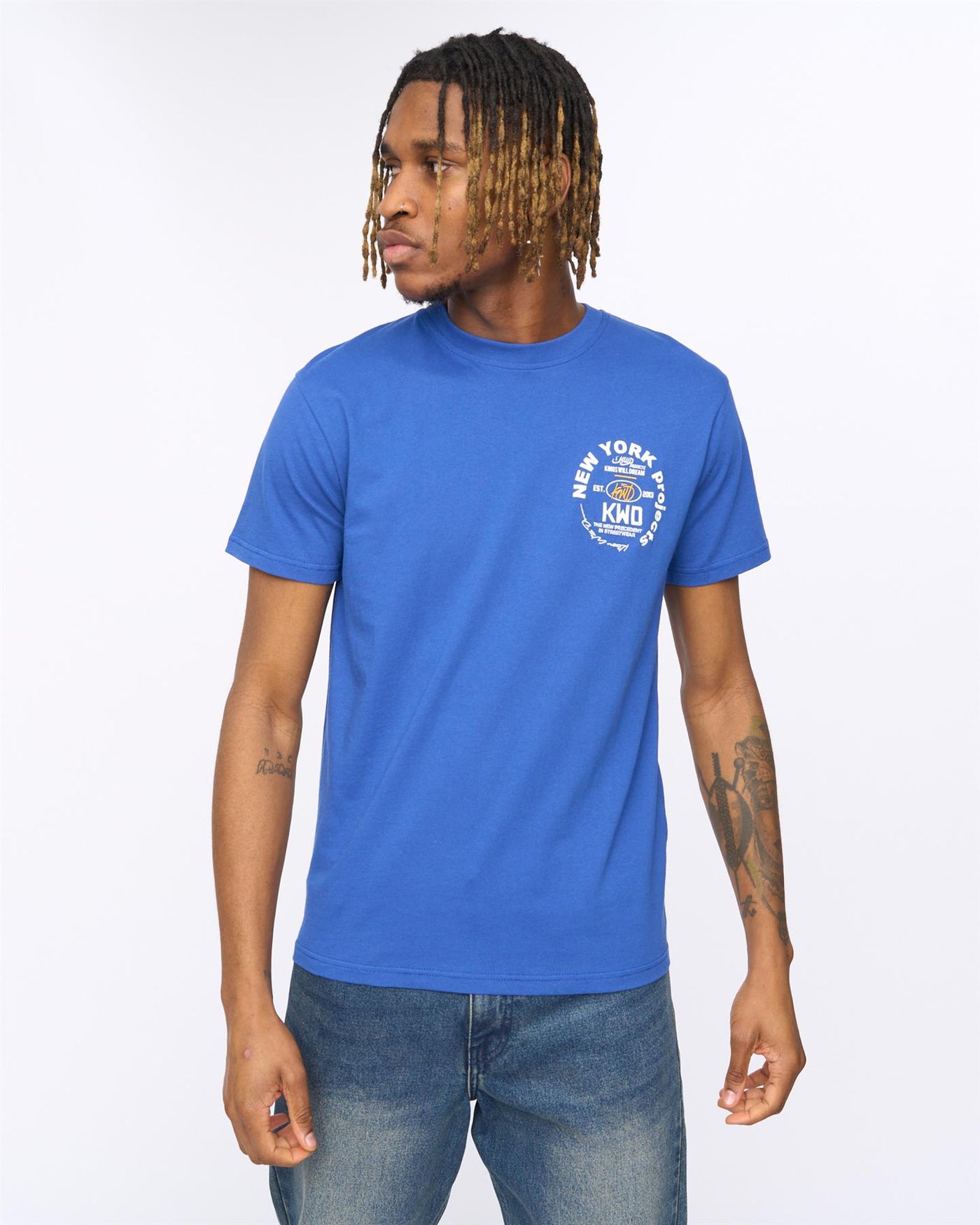 Mens Mobalot T-Shirt Blue