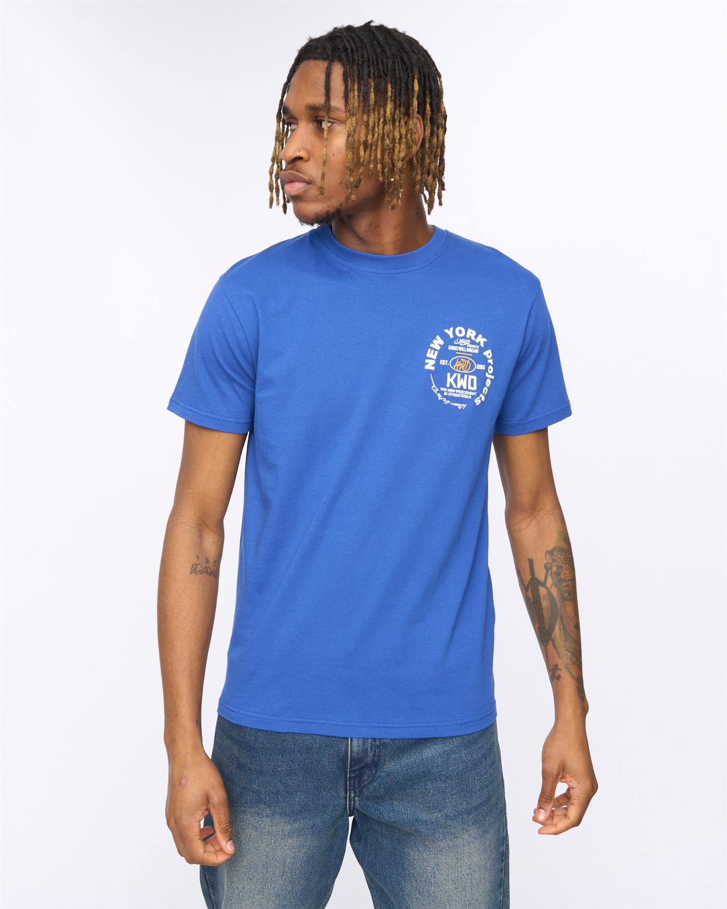 Mens Mobalot T-Shirt Blue