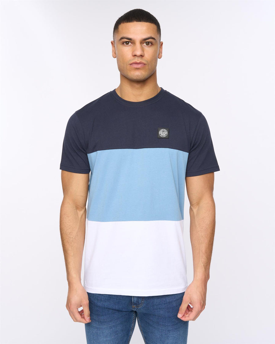 Mens Henpanel T-Shirt Navy