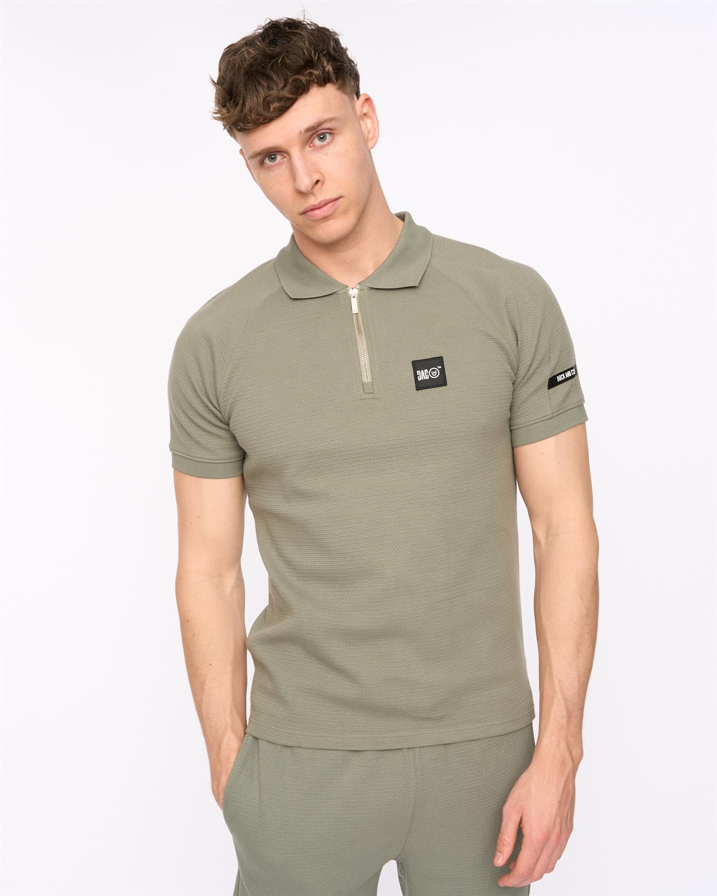 Mens Topfield Polo Olive