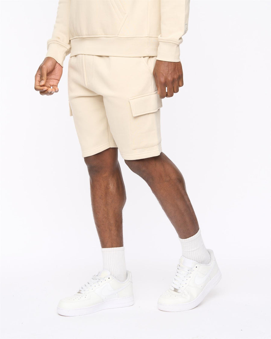Mens Bardon Cargo Shorts Light Stone