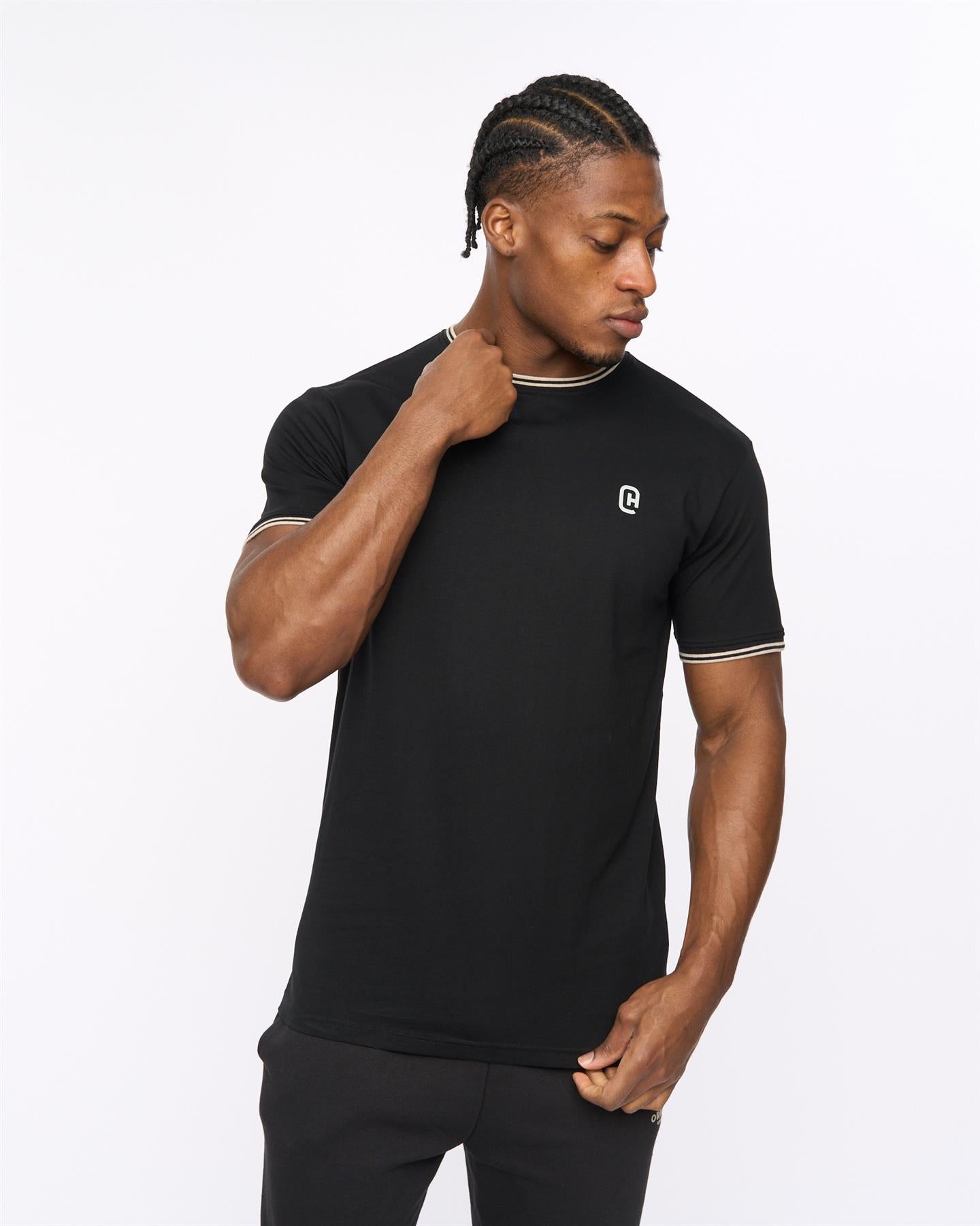 Mens Preece T-Shirt Black