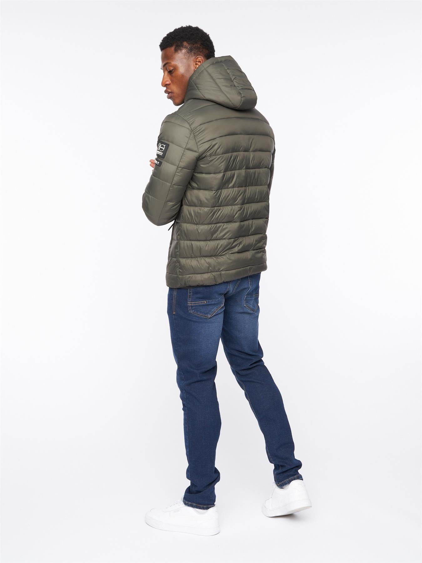 Mens Gattering Jacket Olive
