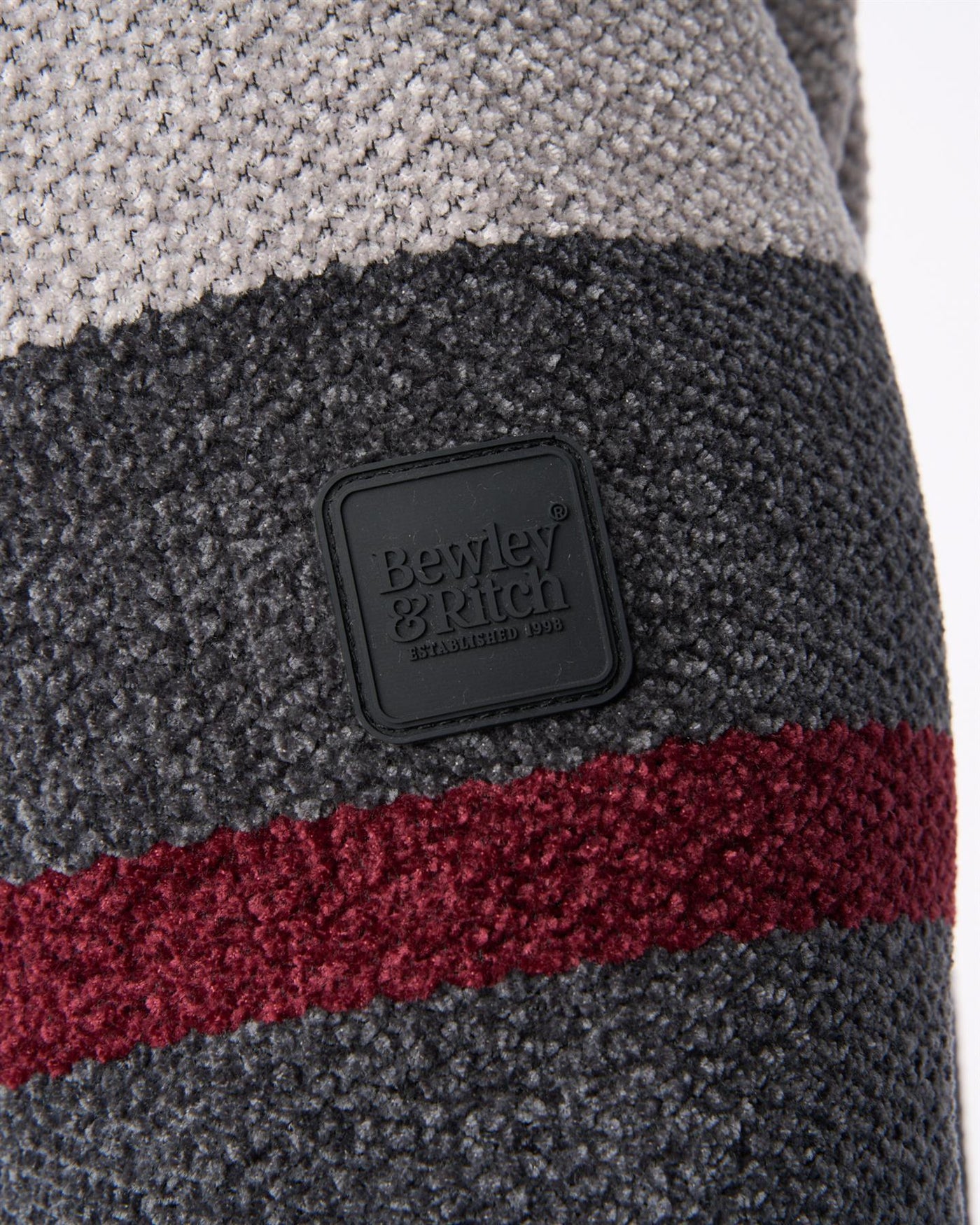 Mens Maskell Crew Knit Light Grey