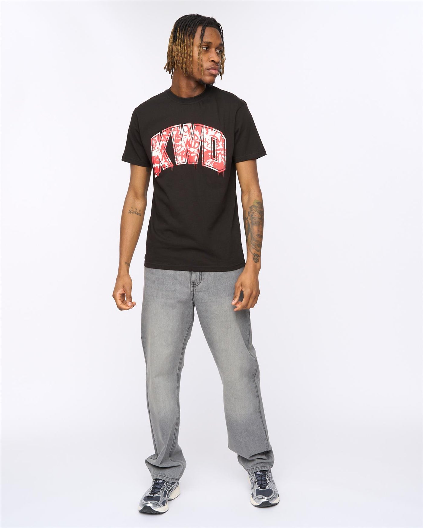 Mens Scribs T-Shirt Black