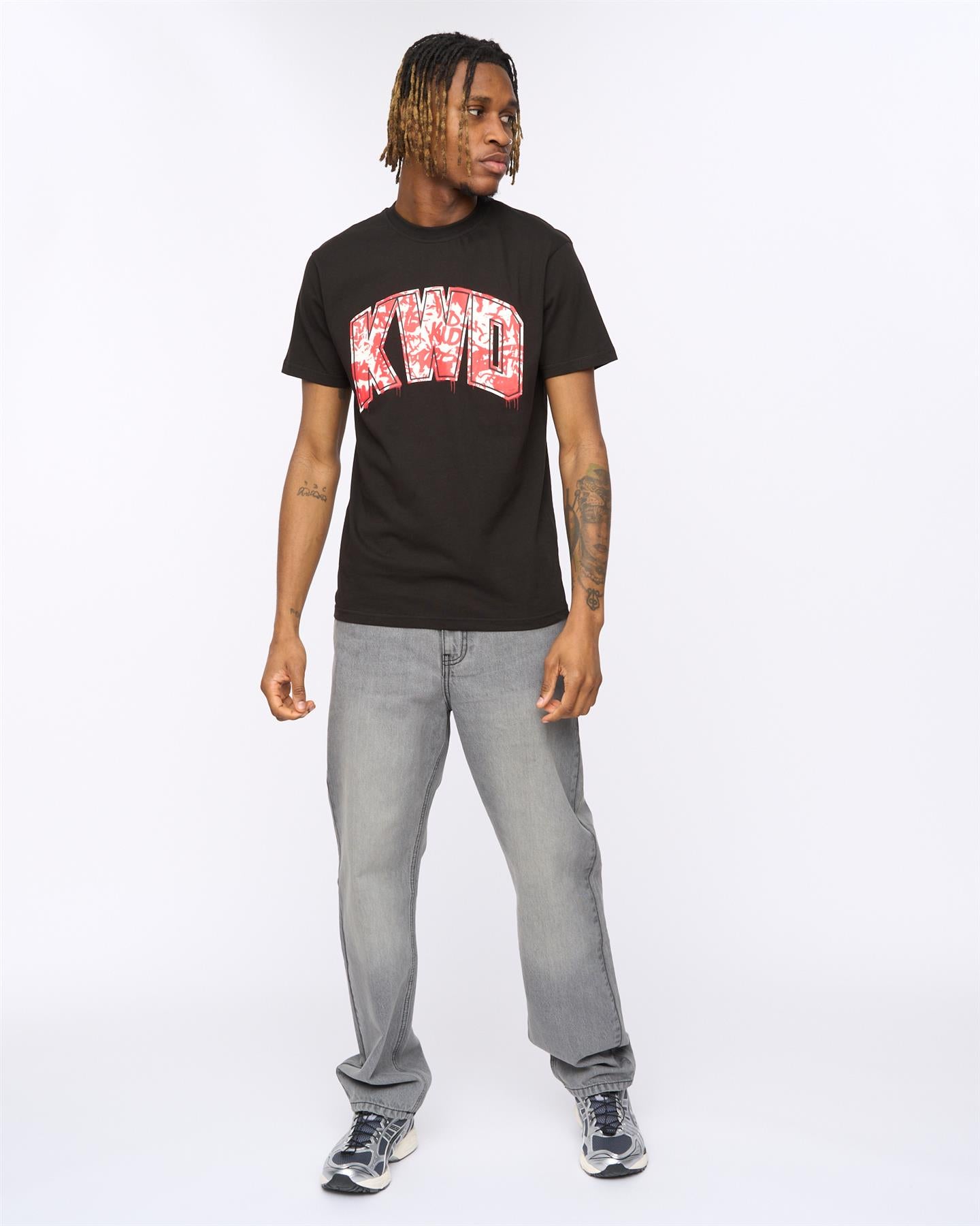 Mens Scribs T-Shirt Black