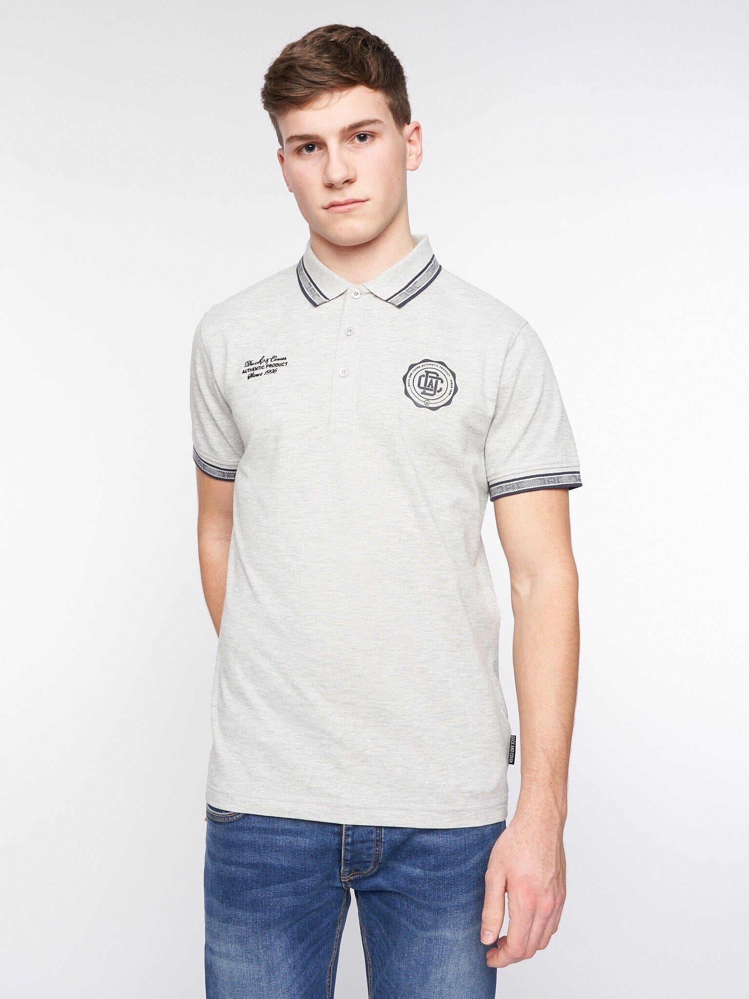 Keyaan Polo Grey Marl