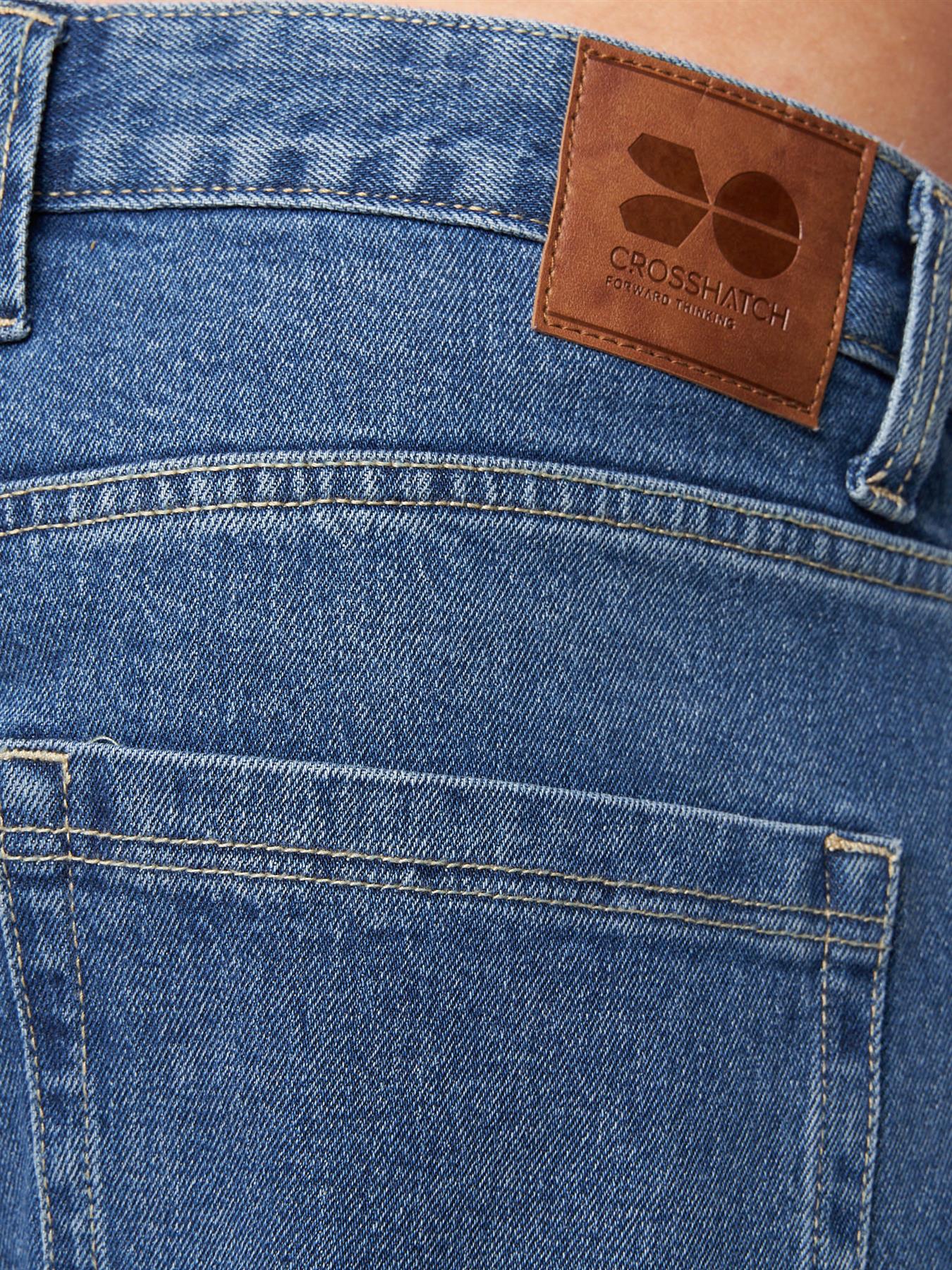 Tillforth Denim Shorts Stone Wash