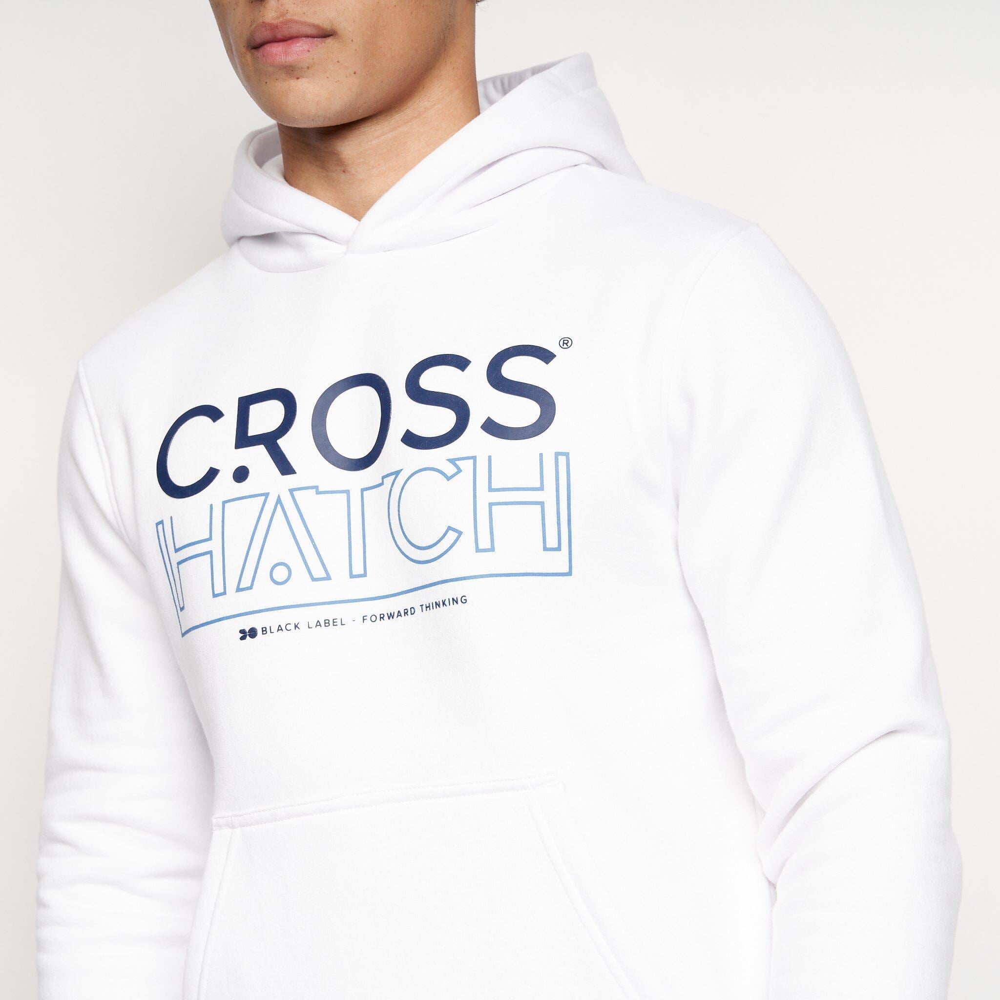 Mens Hensal Hoodie 2pk Navy/White