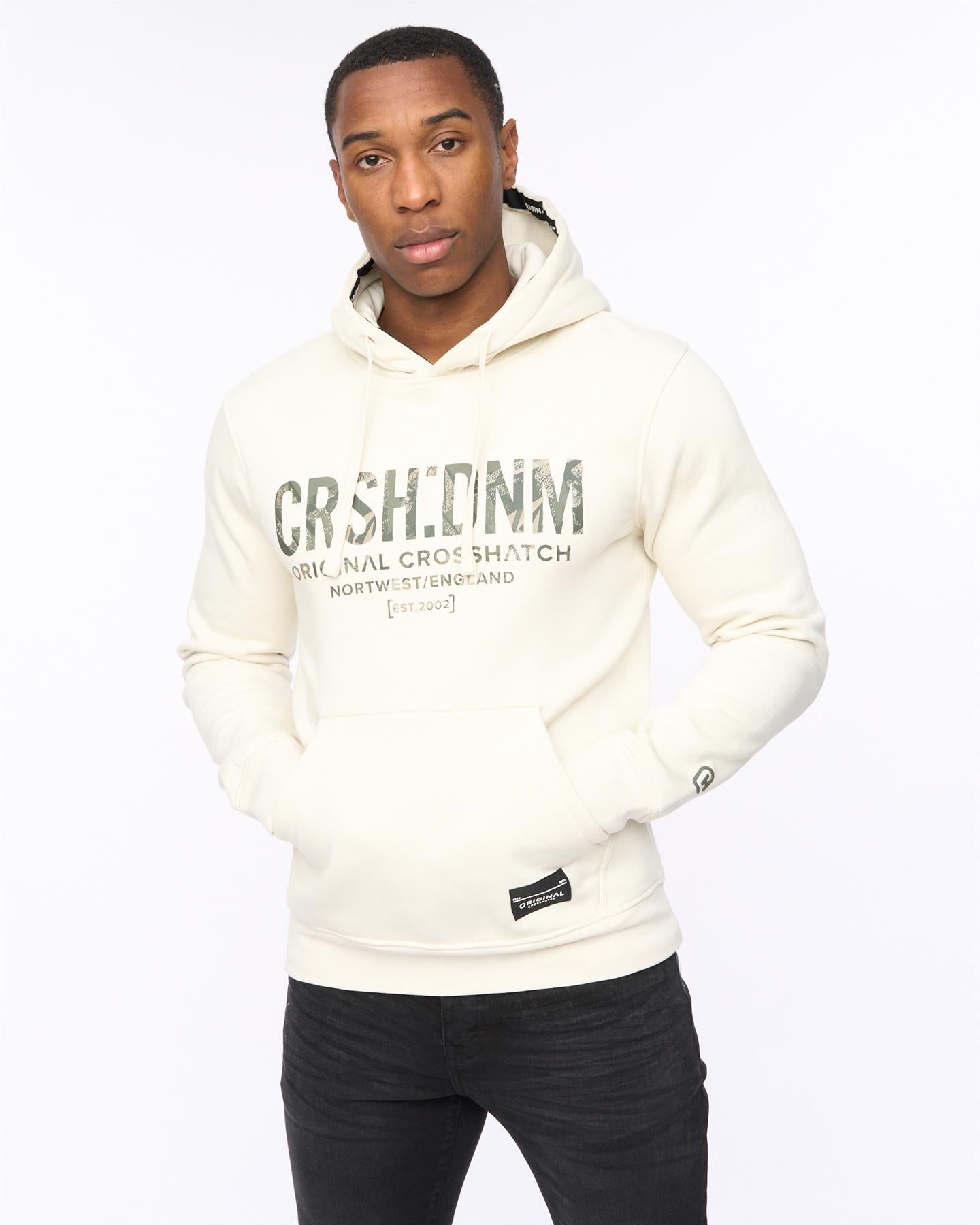 Mens Campbox Hoodie Off White