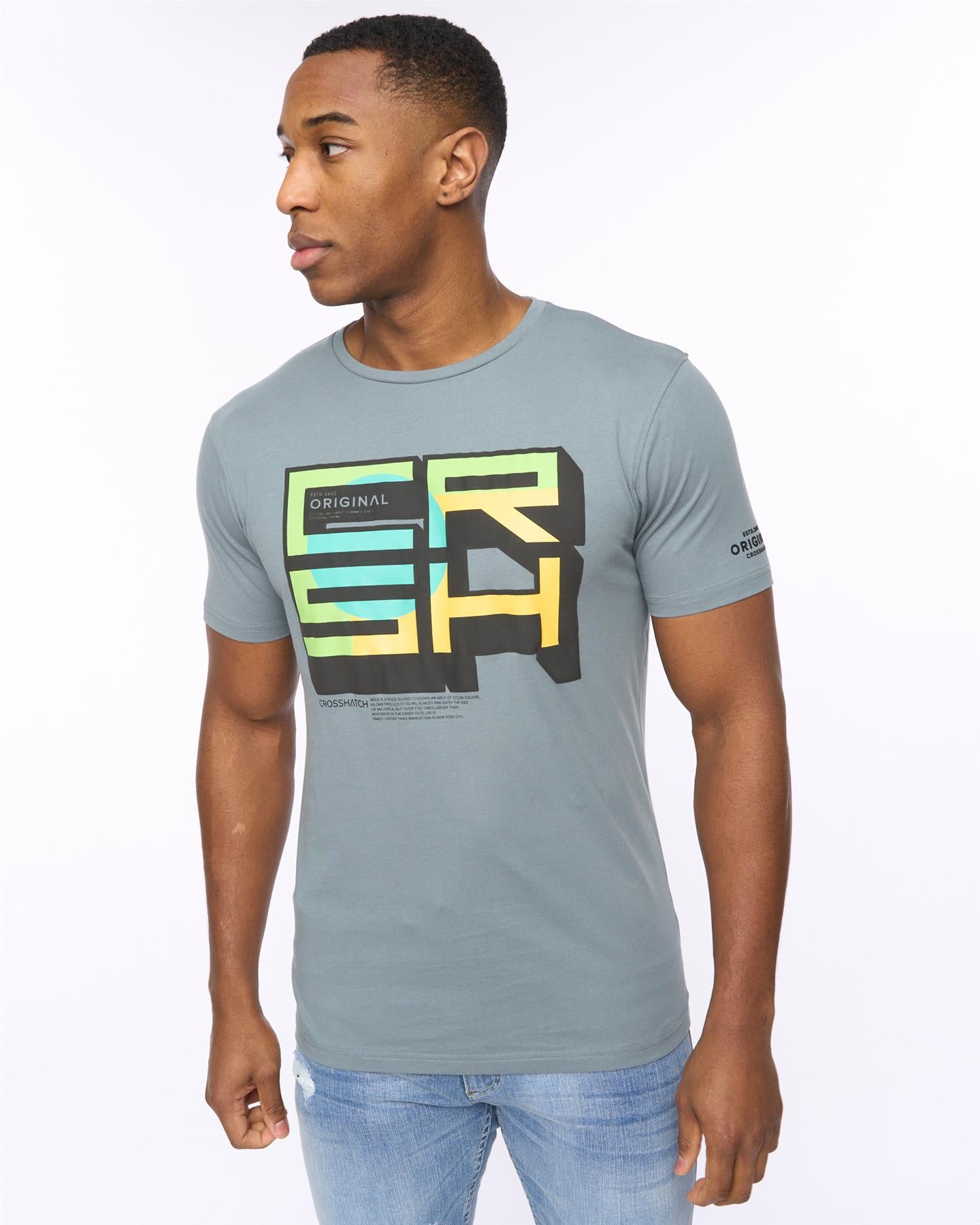 Mens Boxvibe T-Shirt Blue