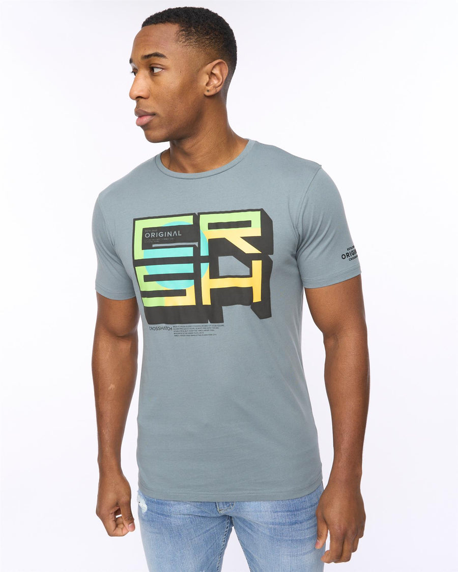 Mens Boxvibe T-Shirt Blue