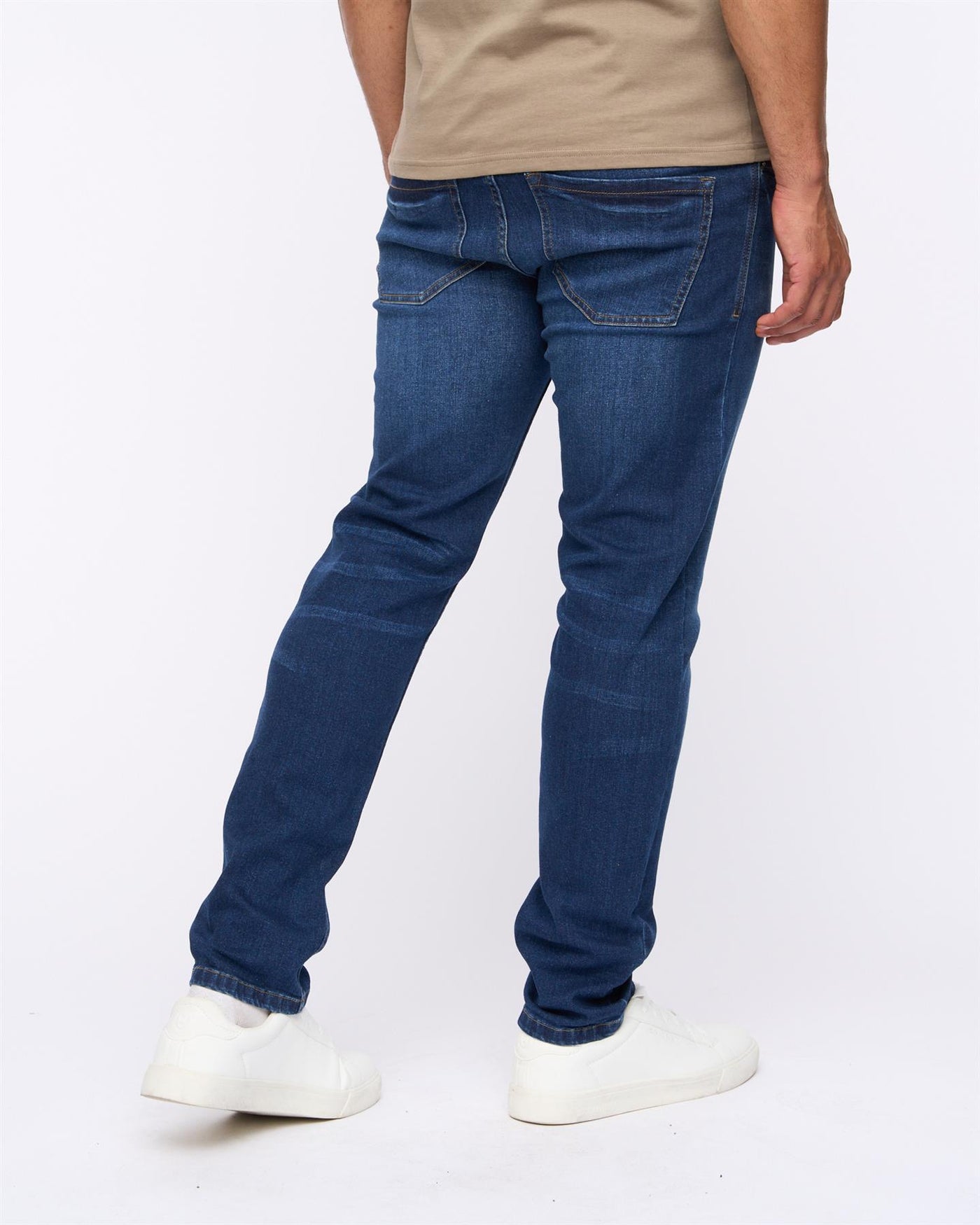 Mens Abingdon Slim Fit Jeans Dark Wash
