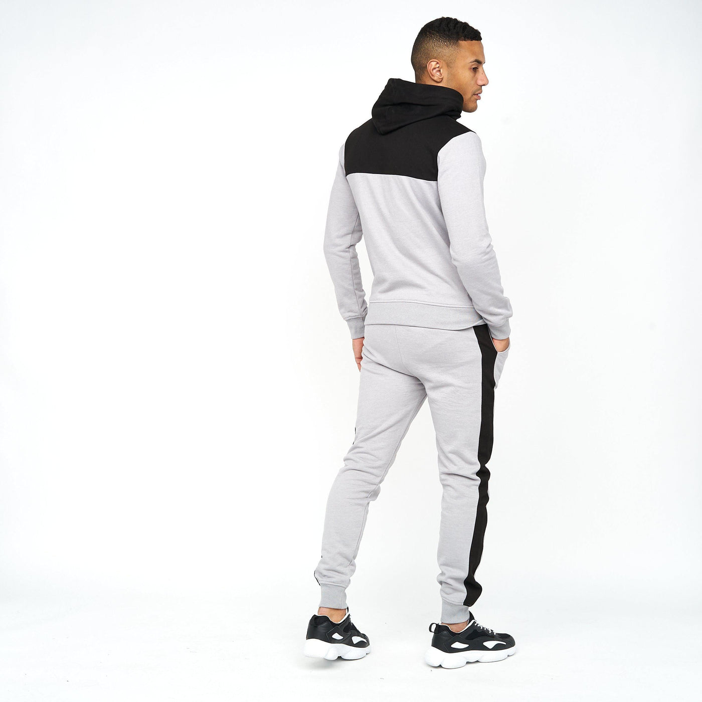 Born Rich Mens Lehmann Hoodie Alloy Marl