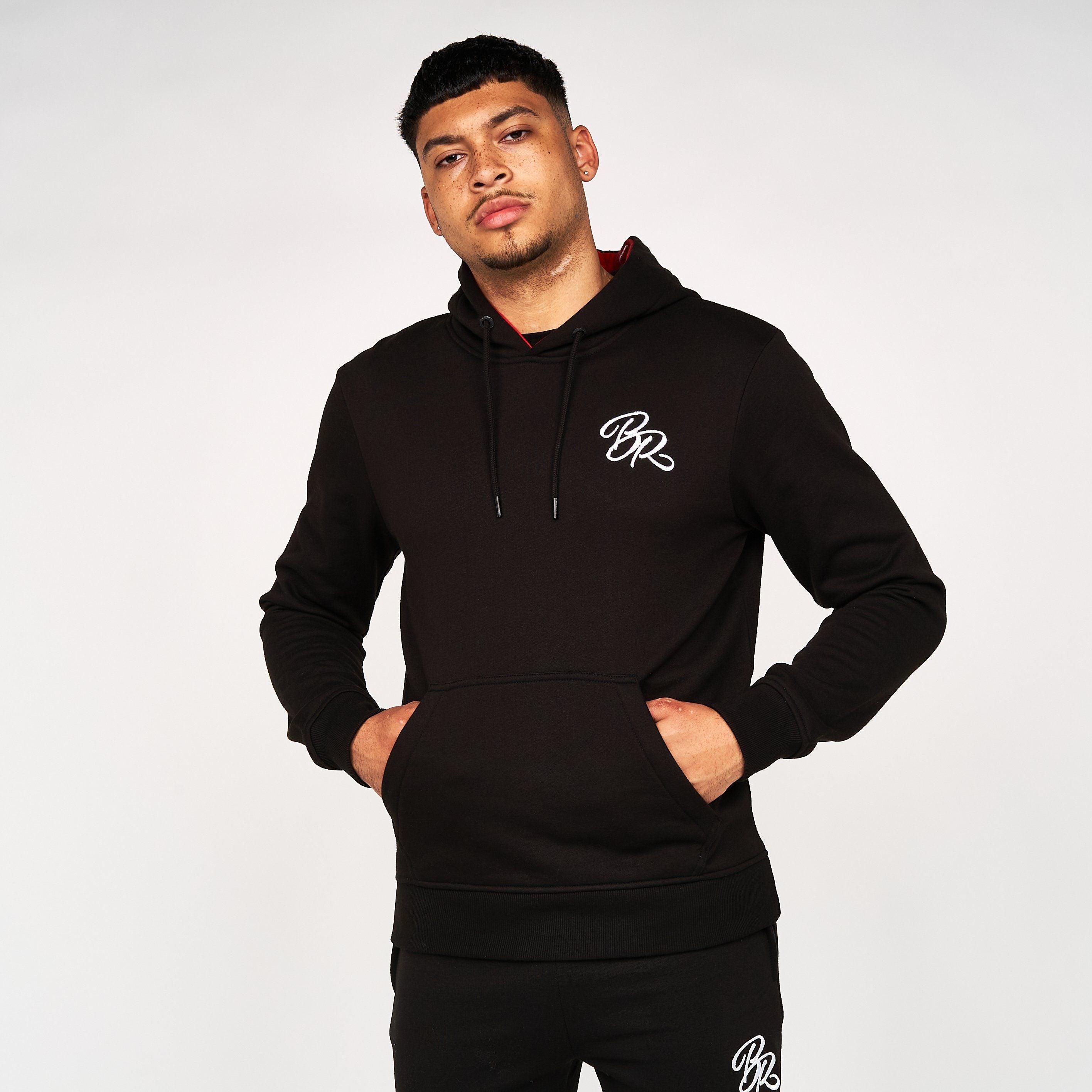 Born Rich Mens Fontaine Hoodie Black