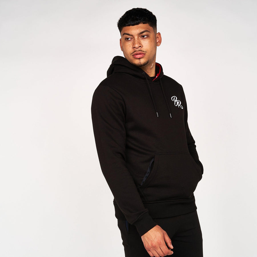 Born Rich Mens Fontaine Hoodie Black