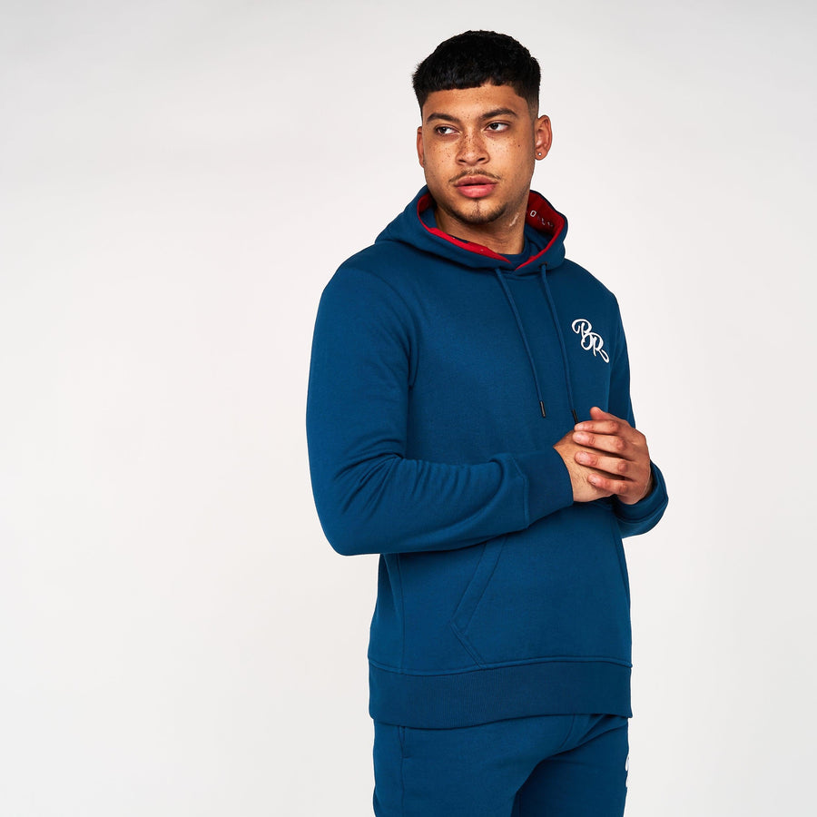 Born Rich Mens Fontaine Hoodie Sky Captain
