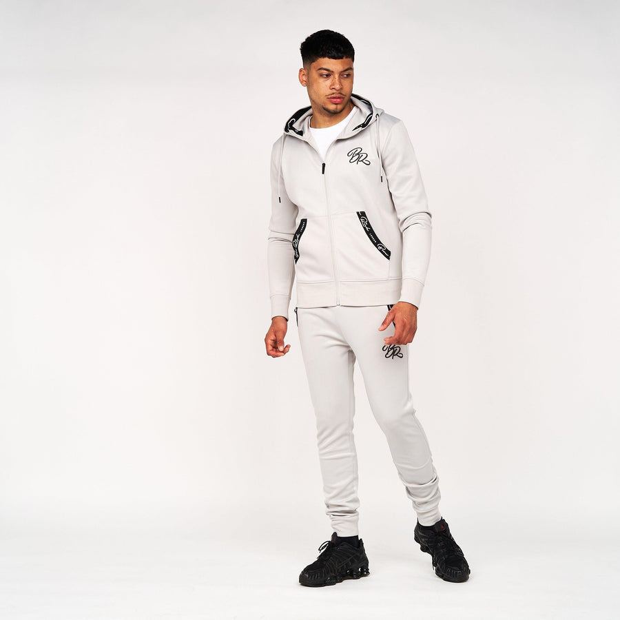 Born Rich Mens Foletti Tracktop Hoodie Mystic Blue
