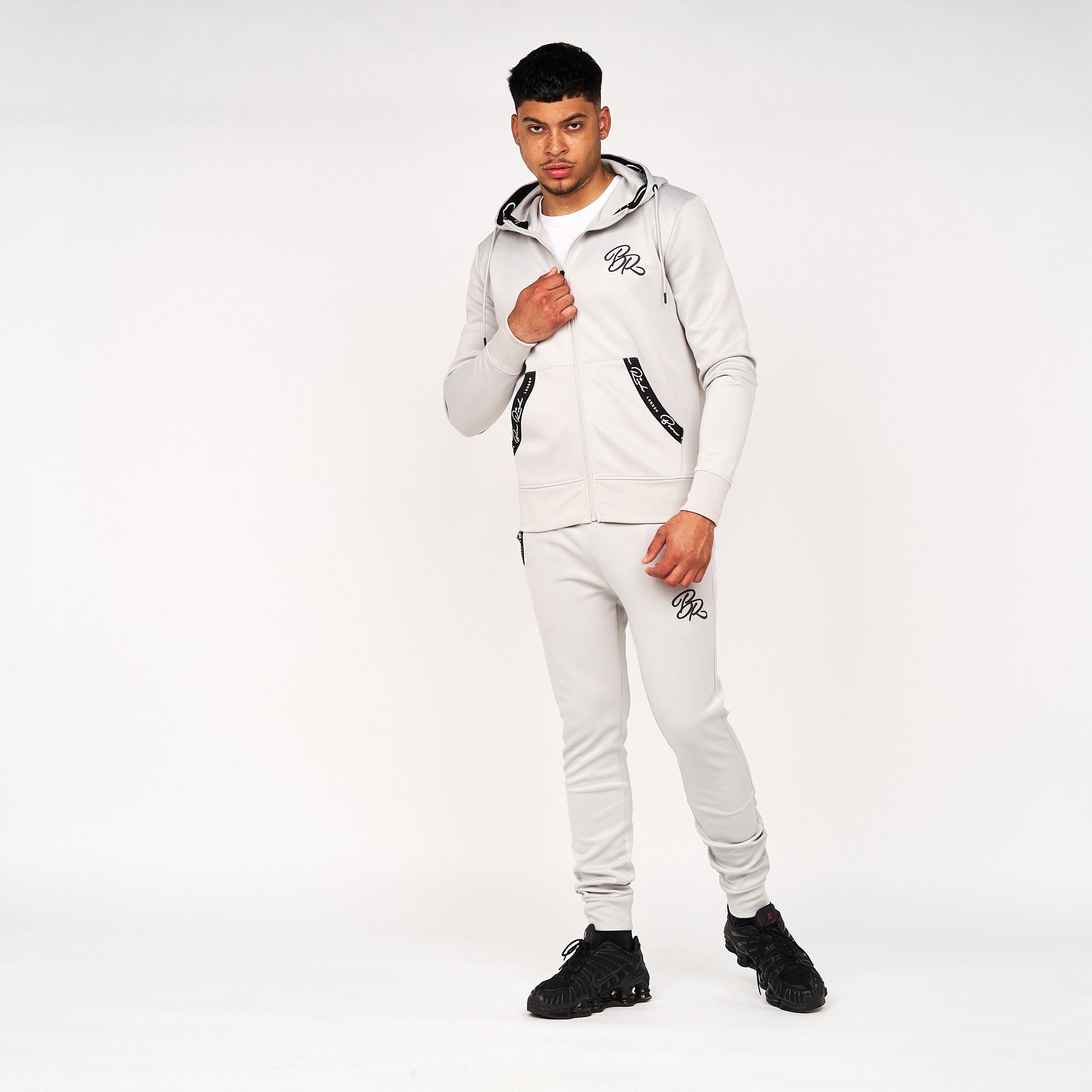 Born Rich Mens Foletti Tracksuit Mystic Blue