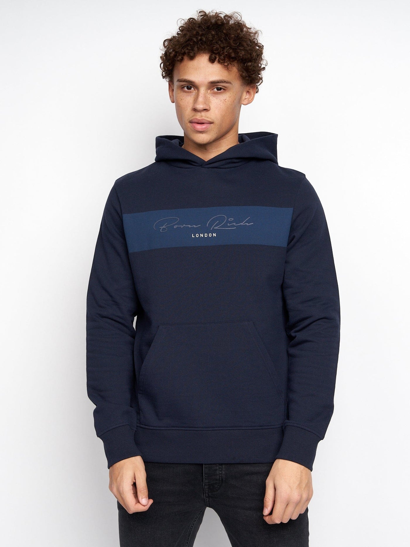 Leymond Hoodie Dress Blues