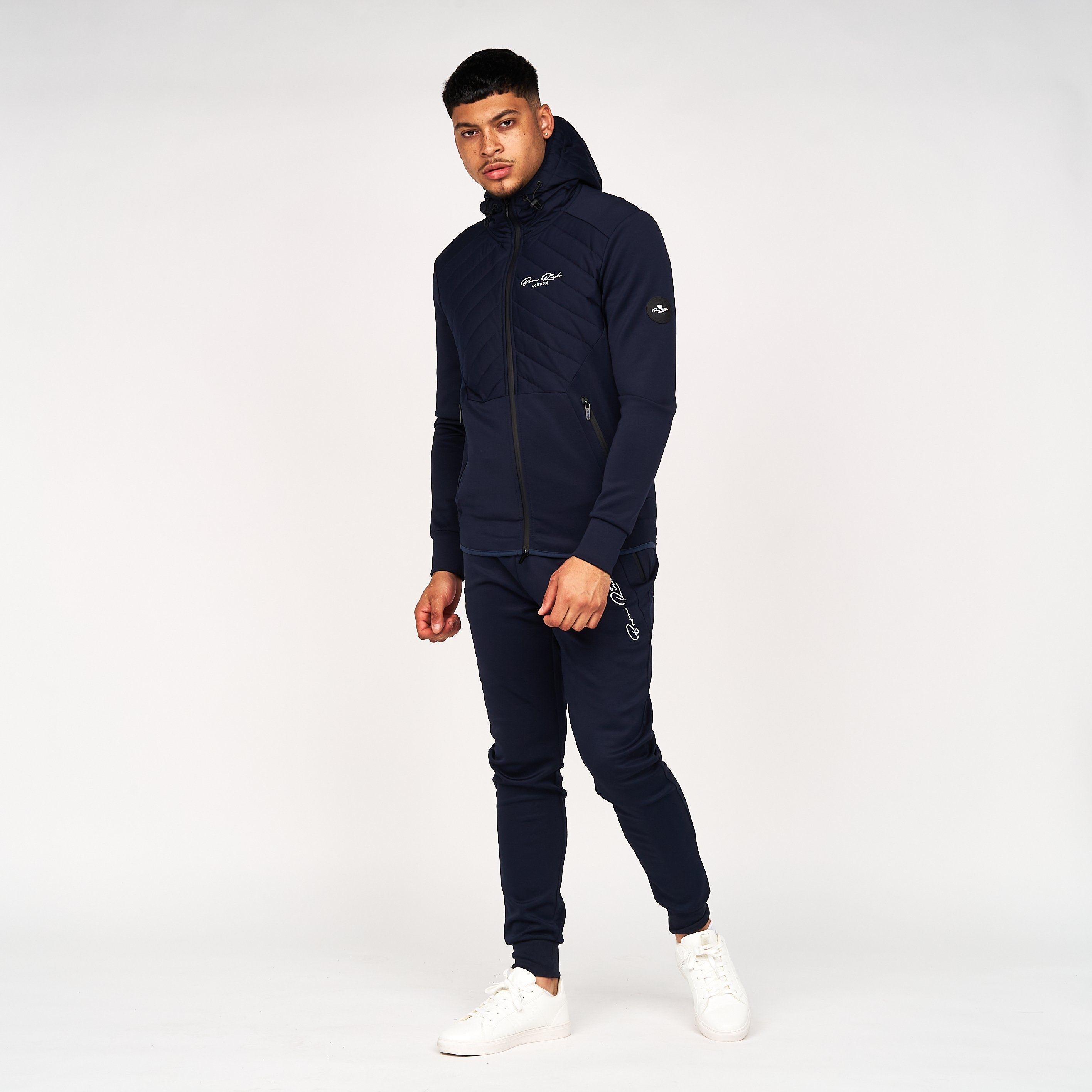 Born Rich Mens Agosto Jacket Sky Captain