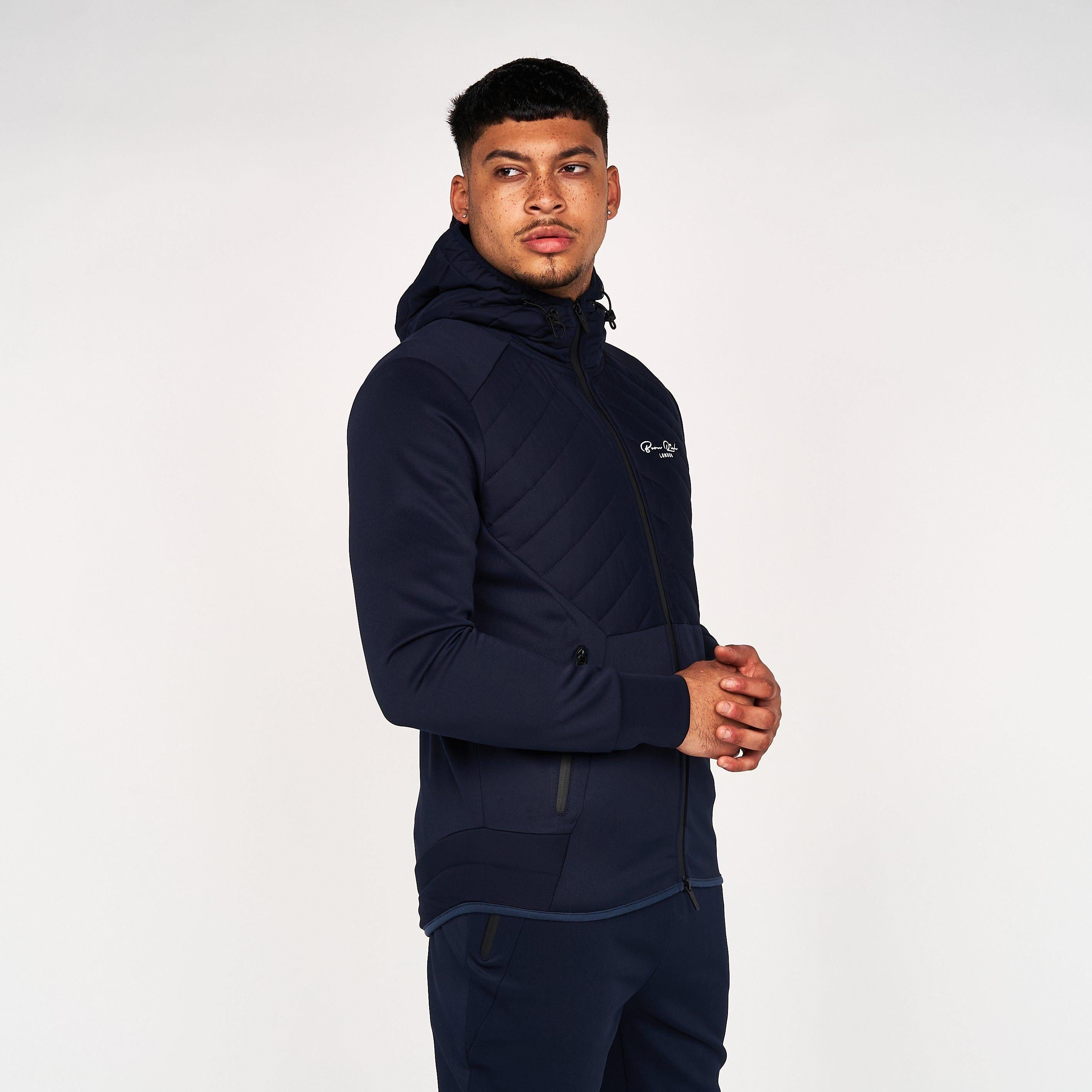 Born Rich Mens Agosto Jacket Sky Captain