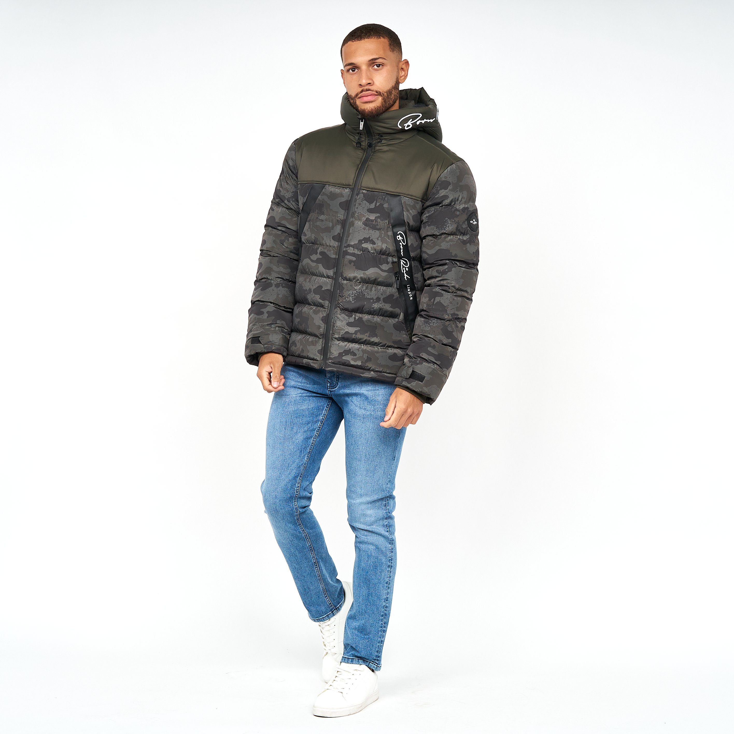 Crespo Hooded Jacket Rosin