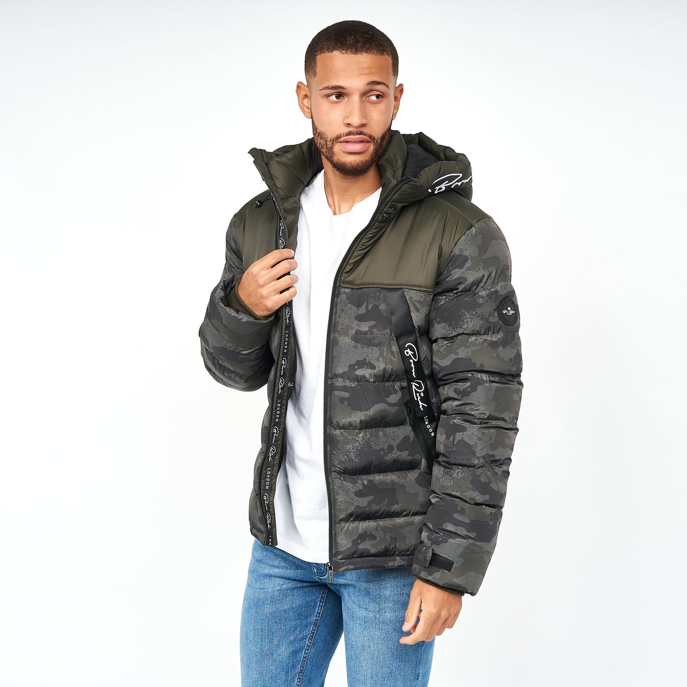 Crespo Hooded Jacket Rosin