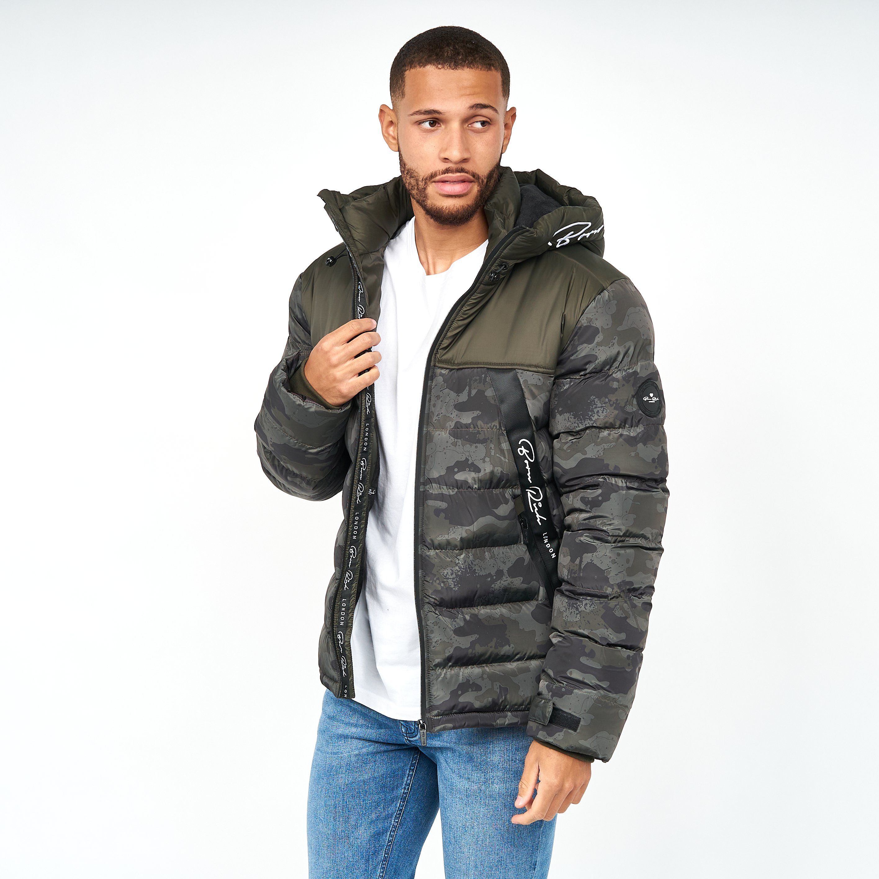 Crespo Hooded Jacket Rosin