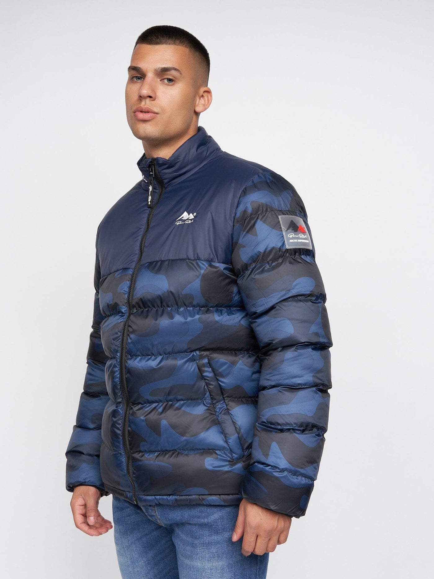 Carlito Oversized Puffa Navy Camo