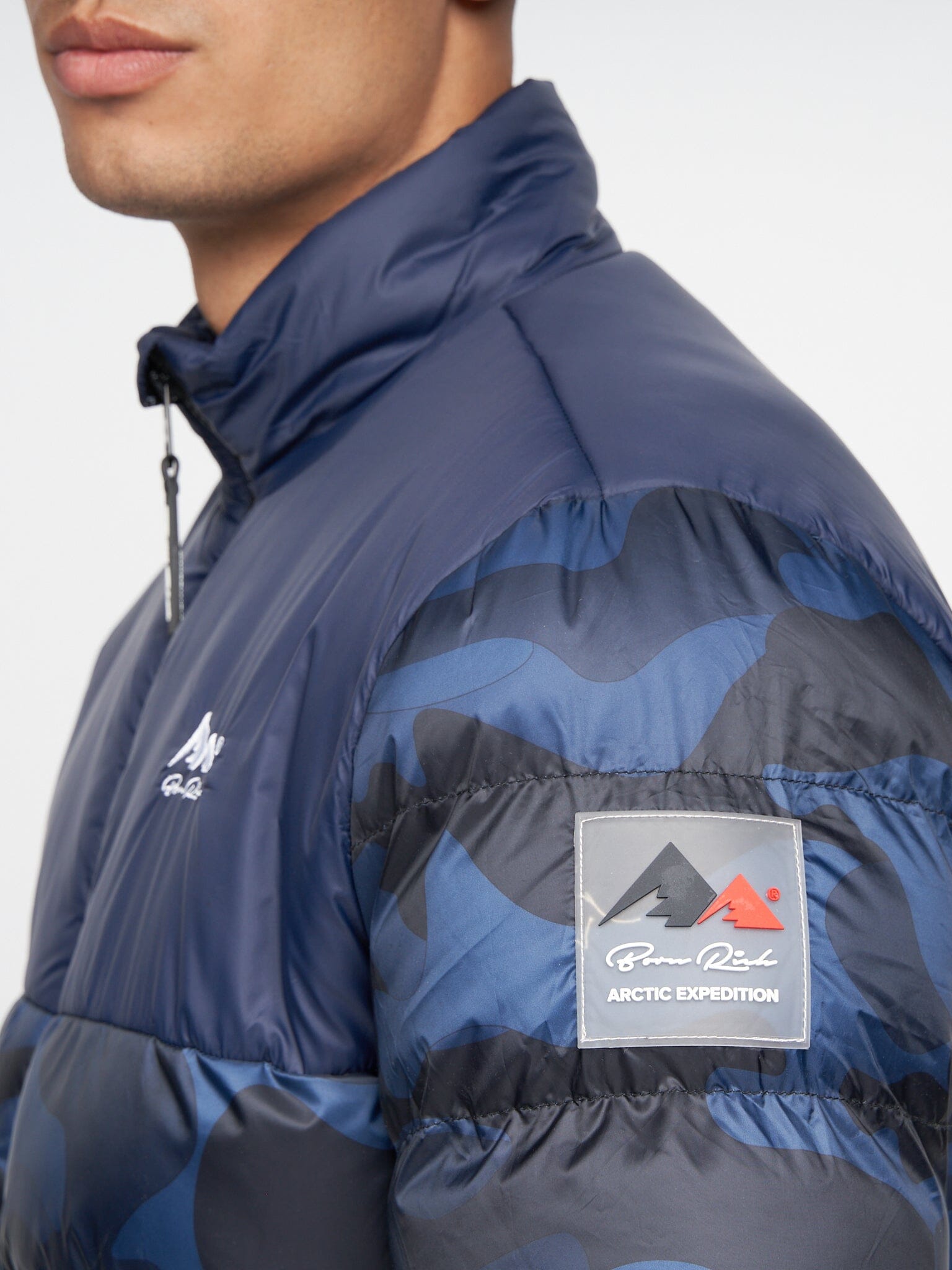 Carlito Oversized Puffa Navy Camo