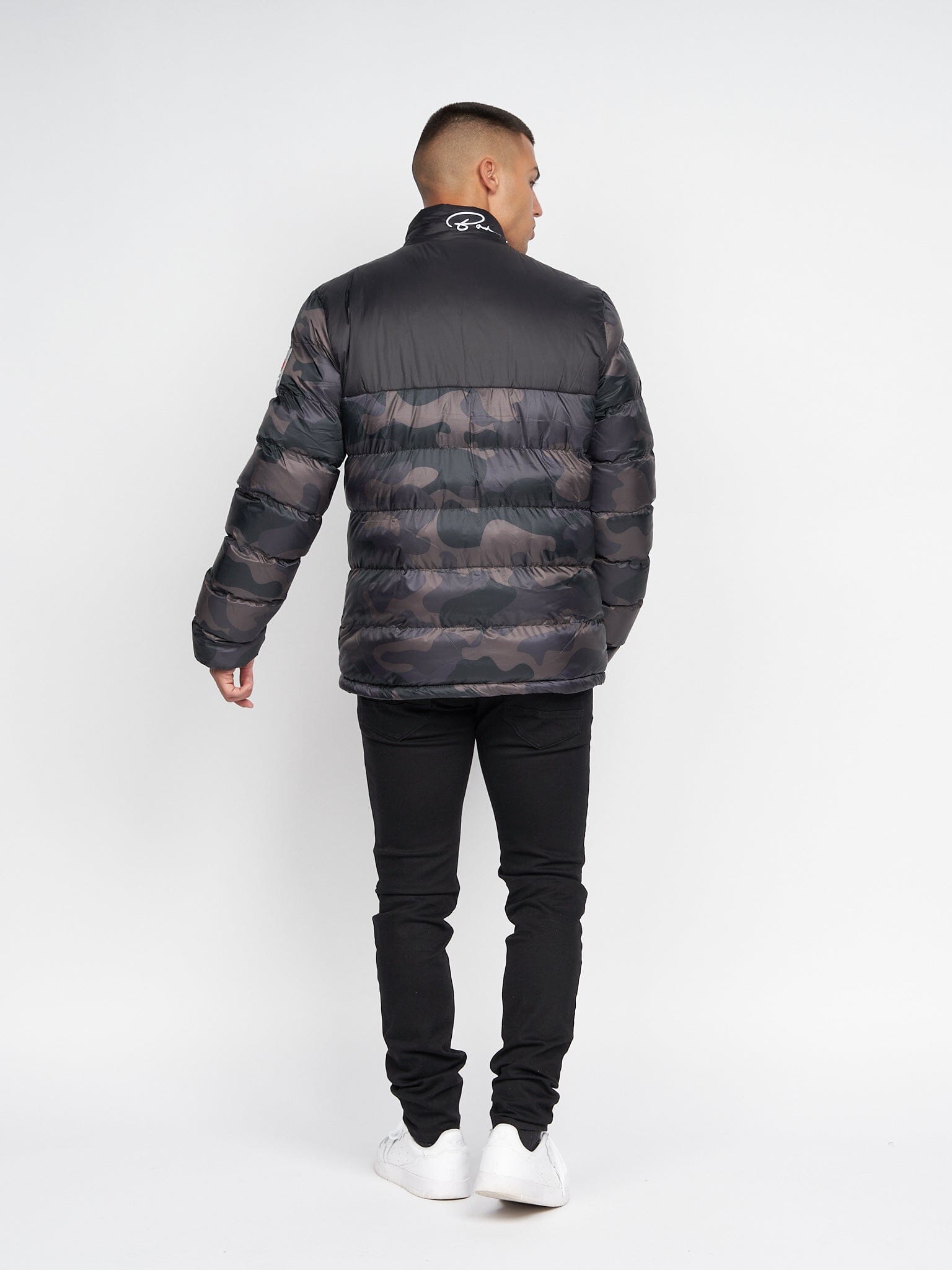 Carlito Oversized Puffa Black Camo