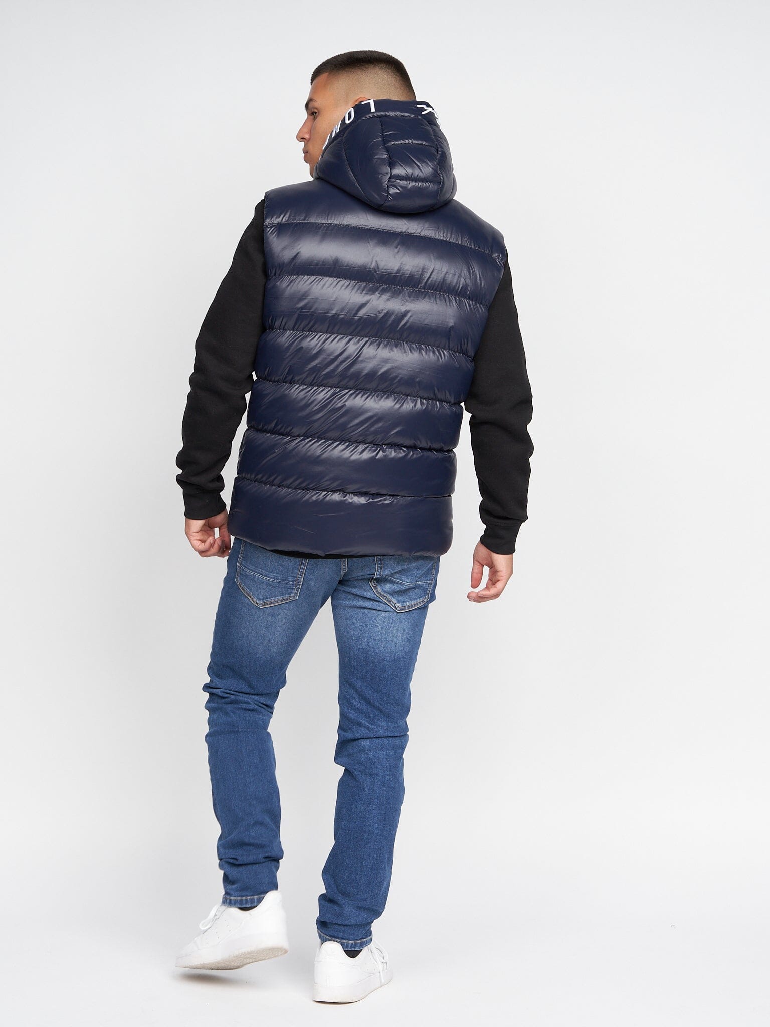 Karnos Hooded Gilet Dark Navy