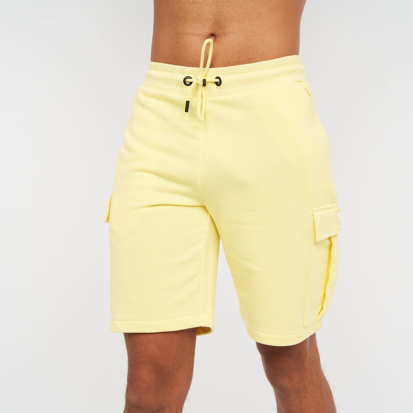Aurelio Cargo Shorts Light Yellow